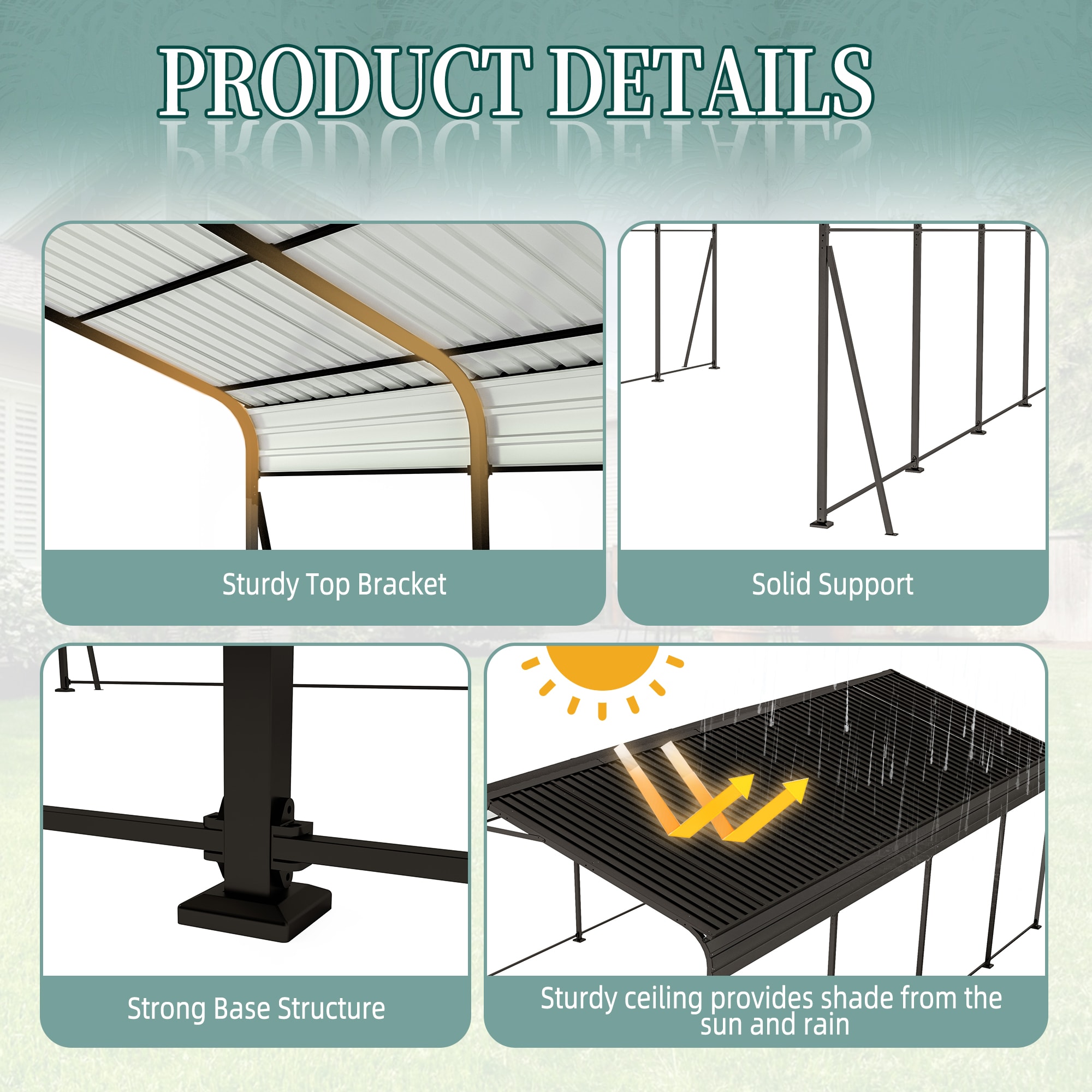 Mondawe MO-CP-00018 Carport-Covers - View #6
