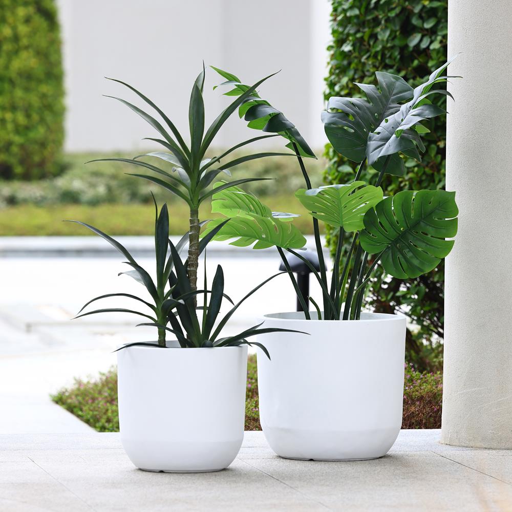 LuxenHome WHPL1975-W Planter-Window-Box - View #4