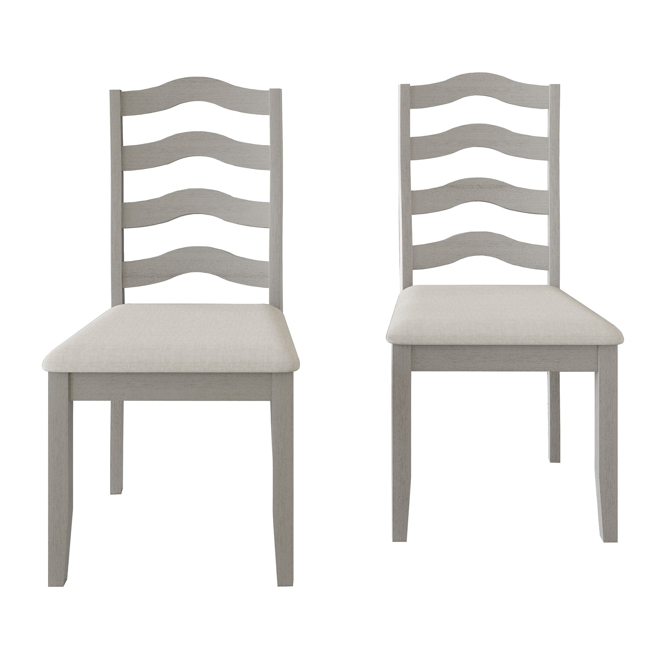 CasePiece C3069US-WT-WD-2X Dining-Chairs - View #4