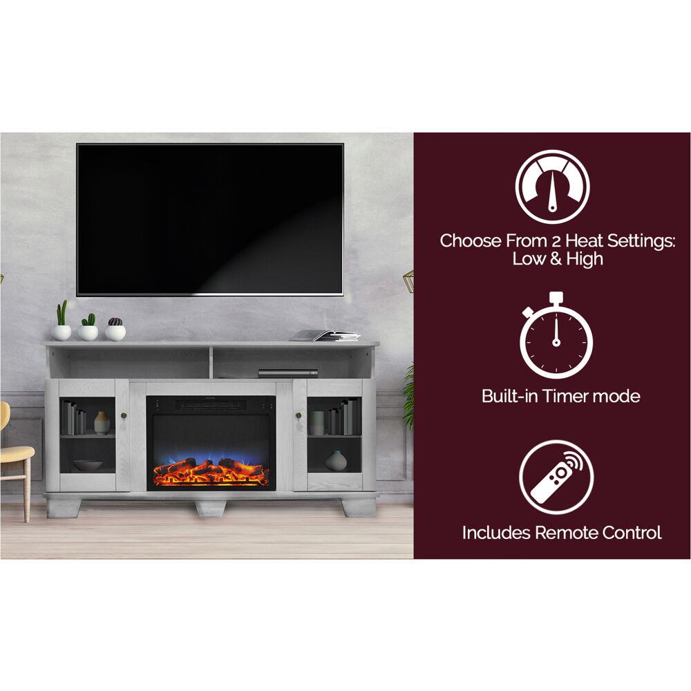 Cambridge CAM6022-1WHTLED Electric-Fireplaces - View #2