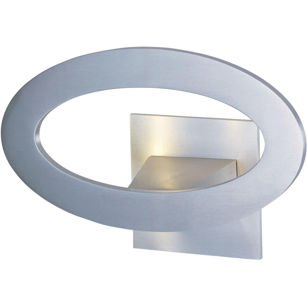 Decovio 16416-SAL7 Butler LED 10 inch Satin Aluminum ADA Wall Sconce Wall Light #16416-SAL7