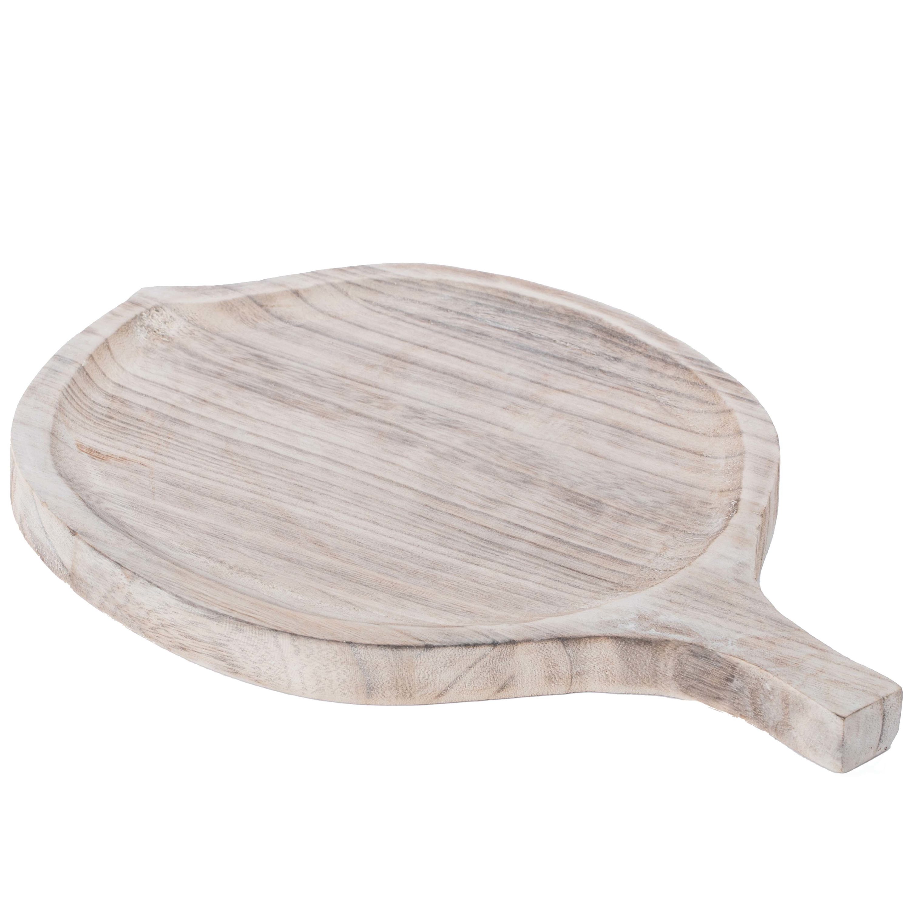 Vintiquewise 16- Inch Decorative Willow Round Fruit Bowl Bread