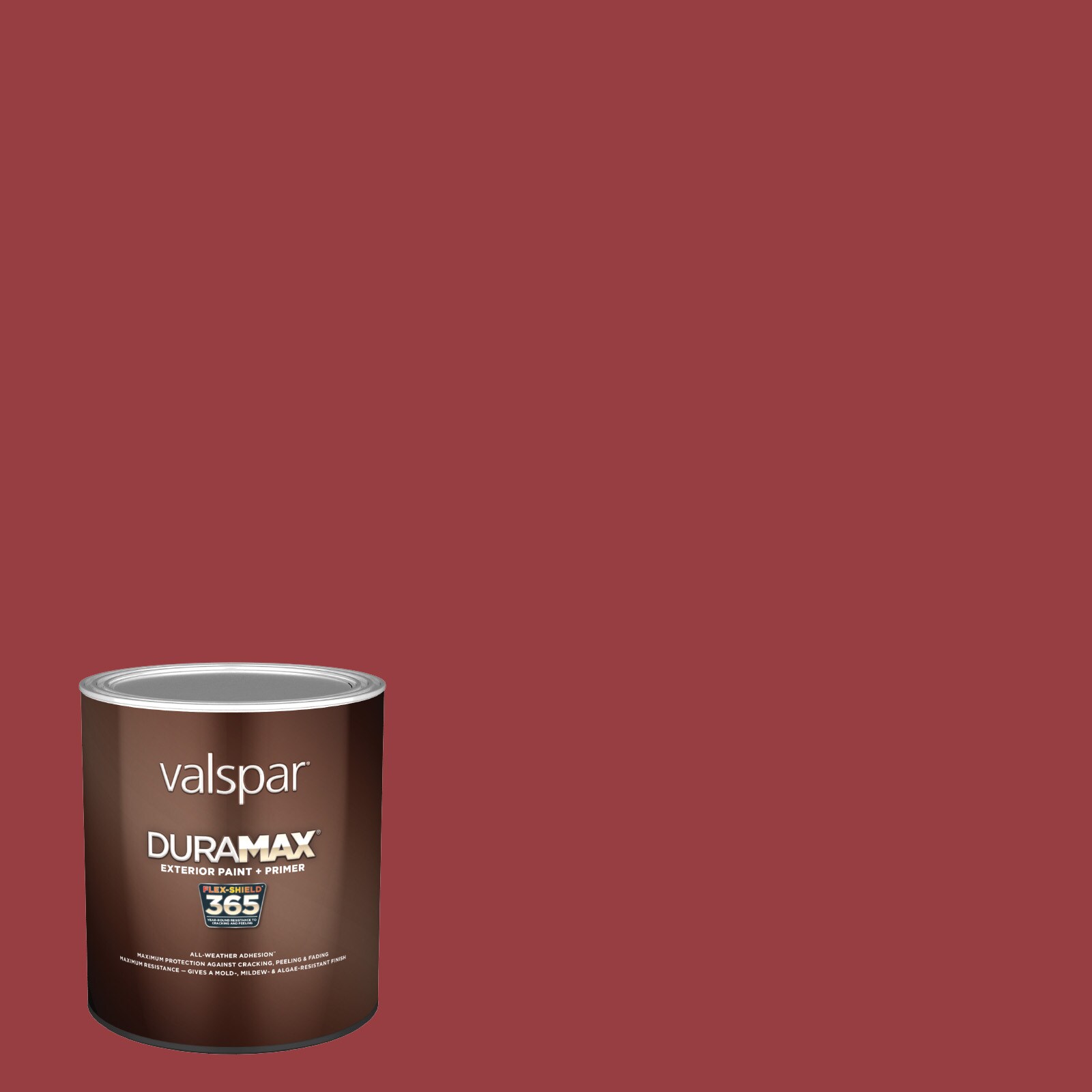 Valspar 1011-2-336711 Duramax Semi-gloss Fabulous Red 1011-2 Latex Exterior Paint + Primer ( 1-quart )