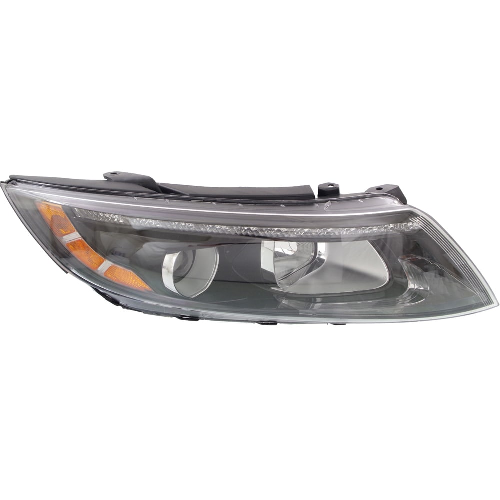 Garage-Pro JCWREPK100183GP Headlight For Kia Optima 2014-2015 Rh Assembly Halogen with LED Position Light Usa Built