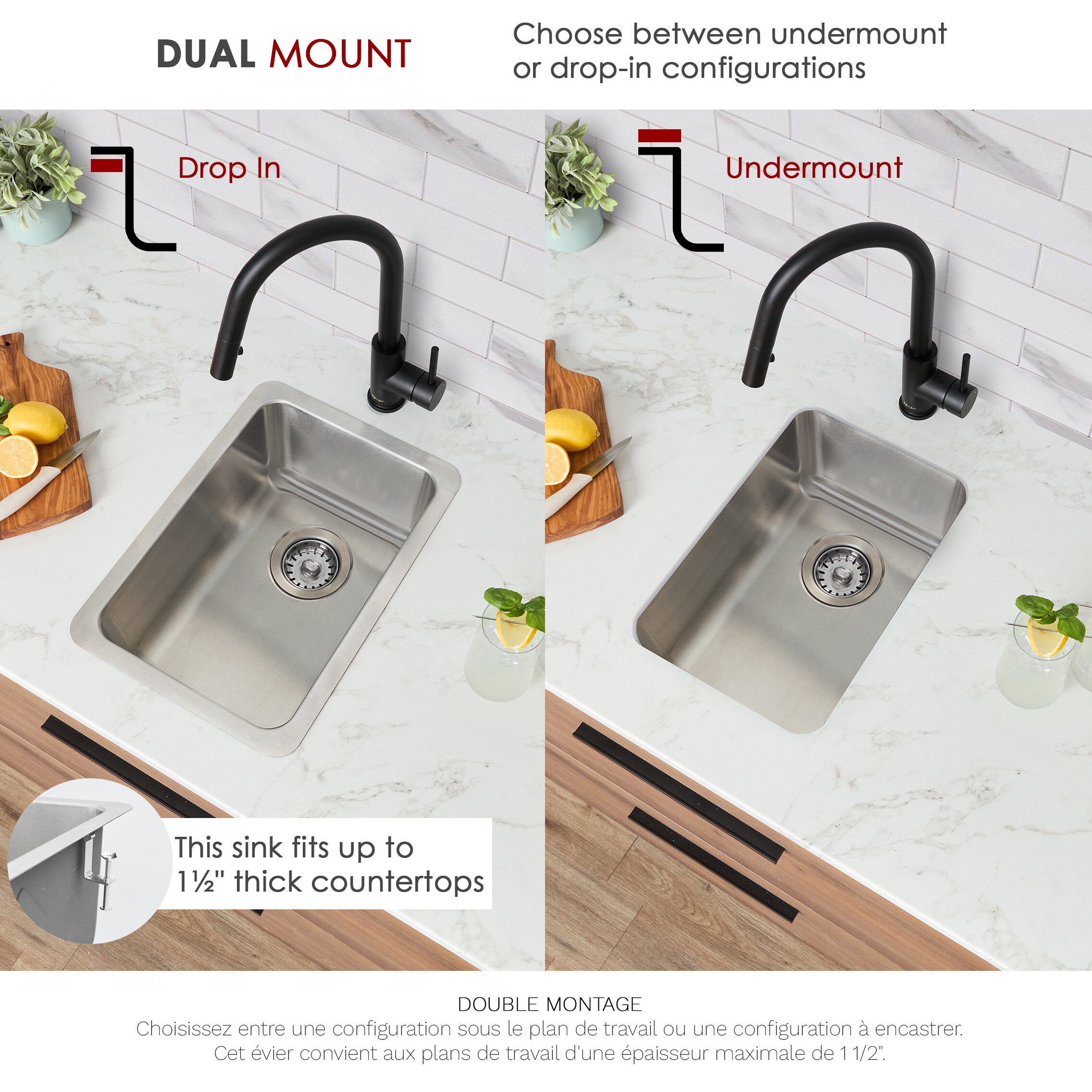 Stylish S-409T Kitchen-Sinks - View #3