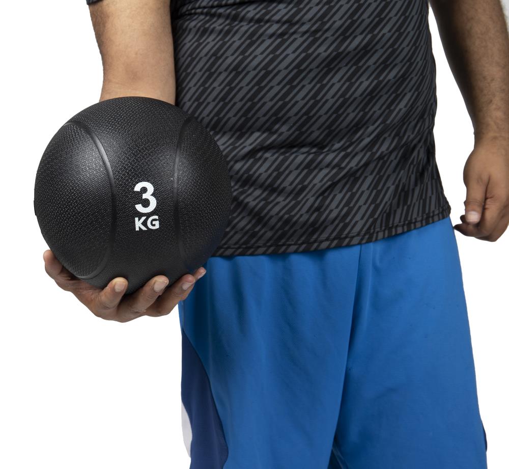 Mind Reader MEDBALL3KG-BLK Medicine-Balls - View #3
