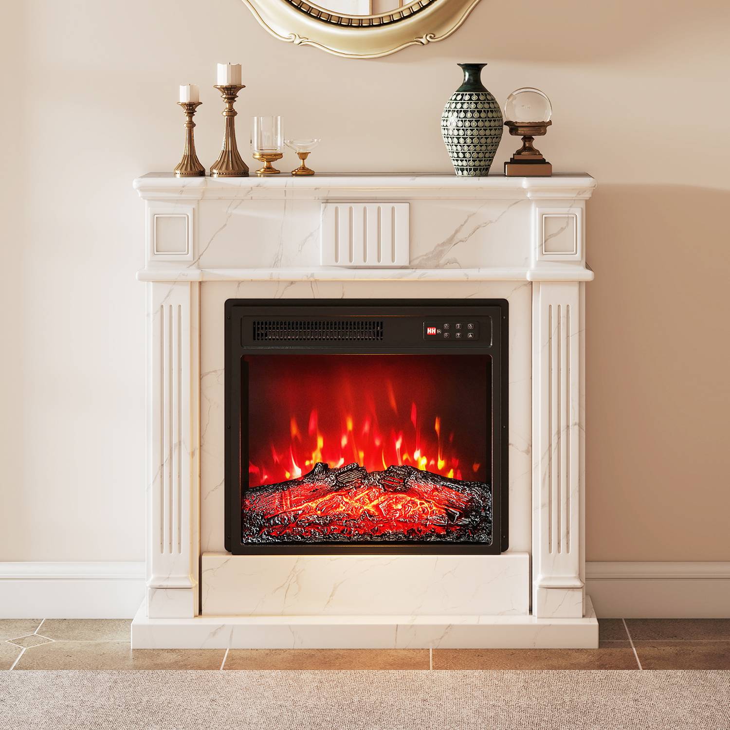 Costway CSHY003087 Electric-Fireplaces - View #8