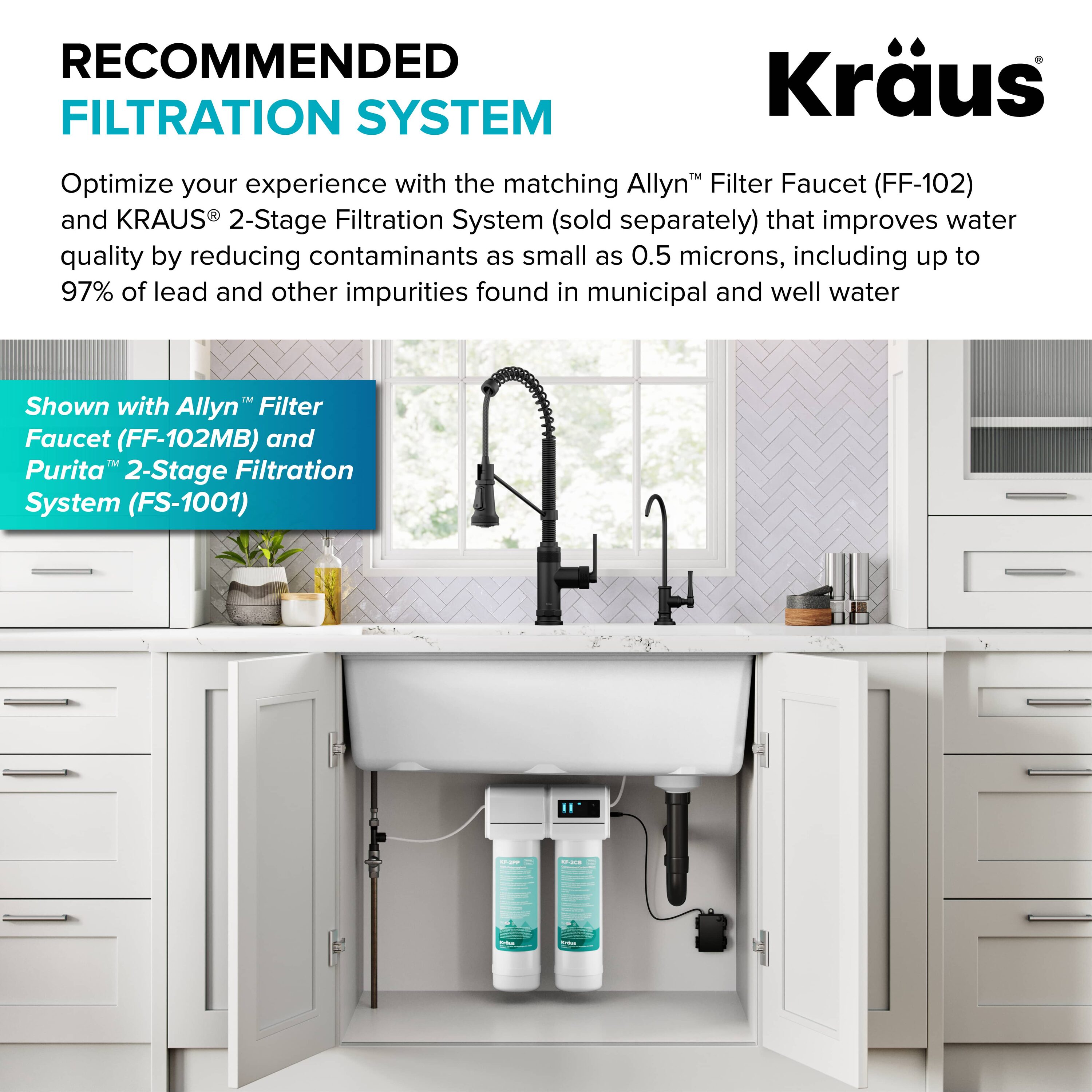 Kraus KPF-4110MB Kitchen-Faucets - View #13