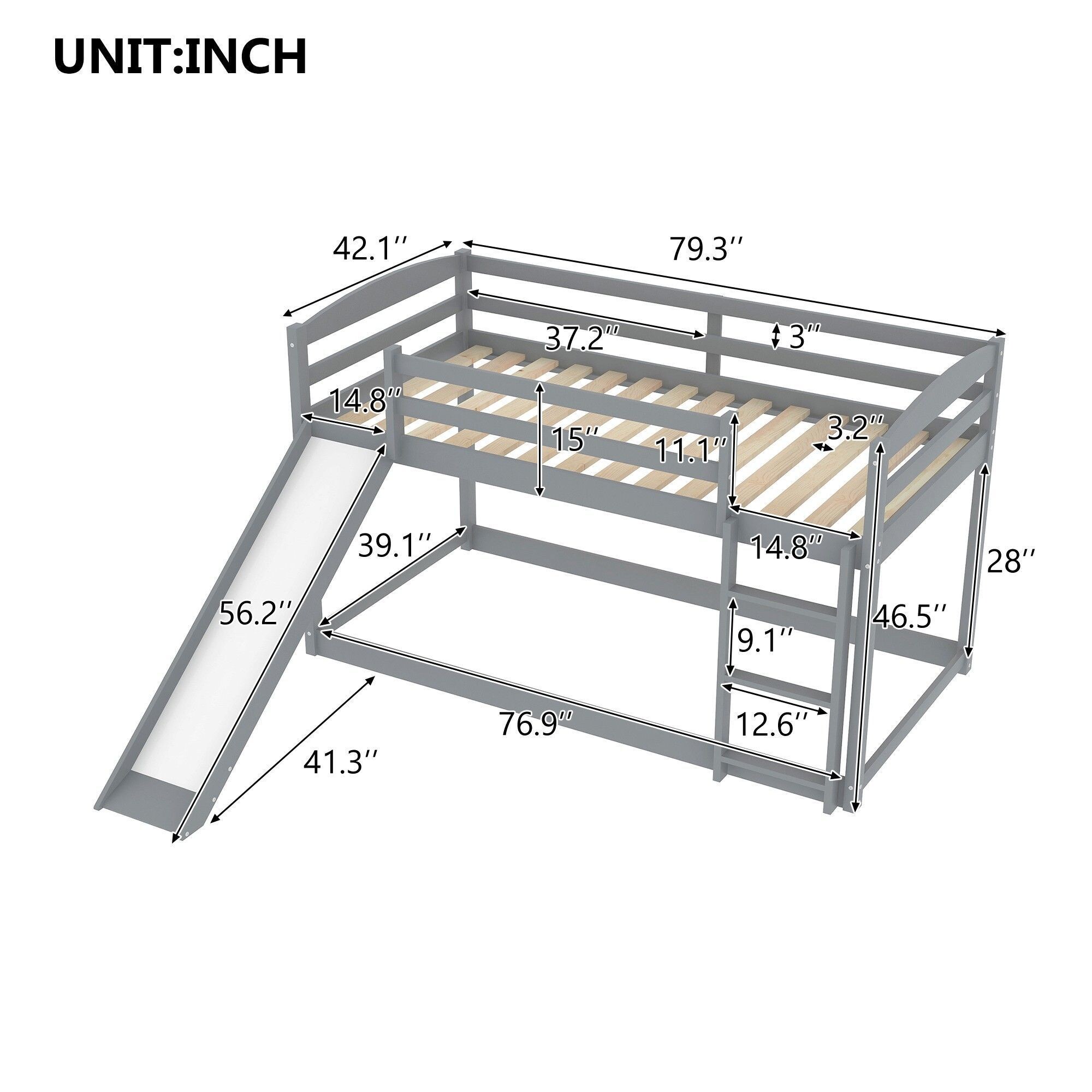 Yiekholo LL-0256AAE Bunk-Beds - View #8