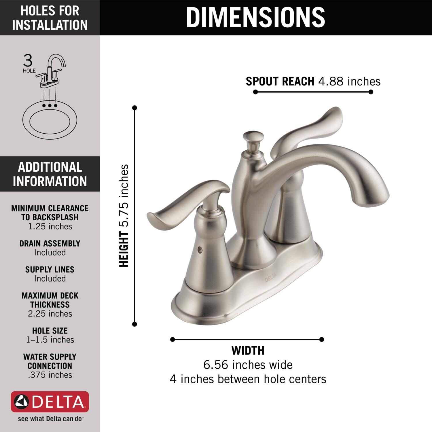 Delta 2594-SSMPU-DST Lavatory-Faucets - View #7