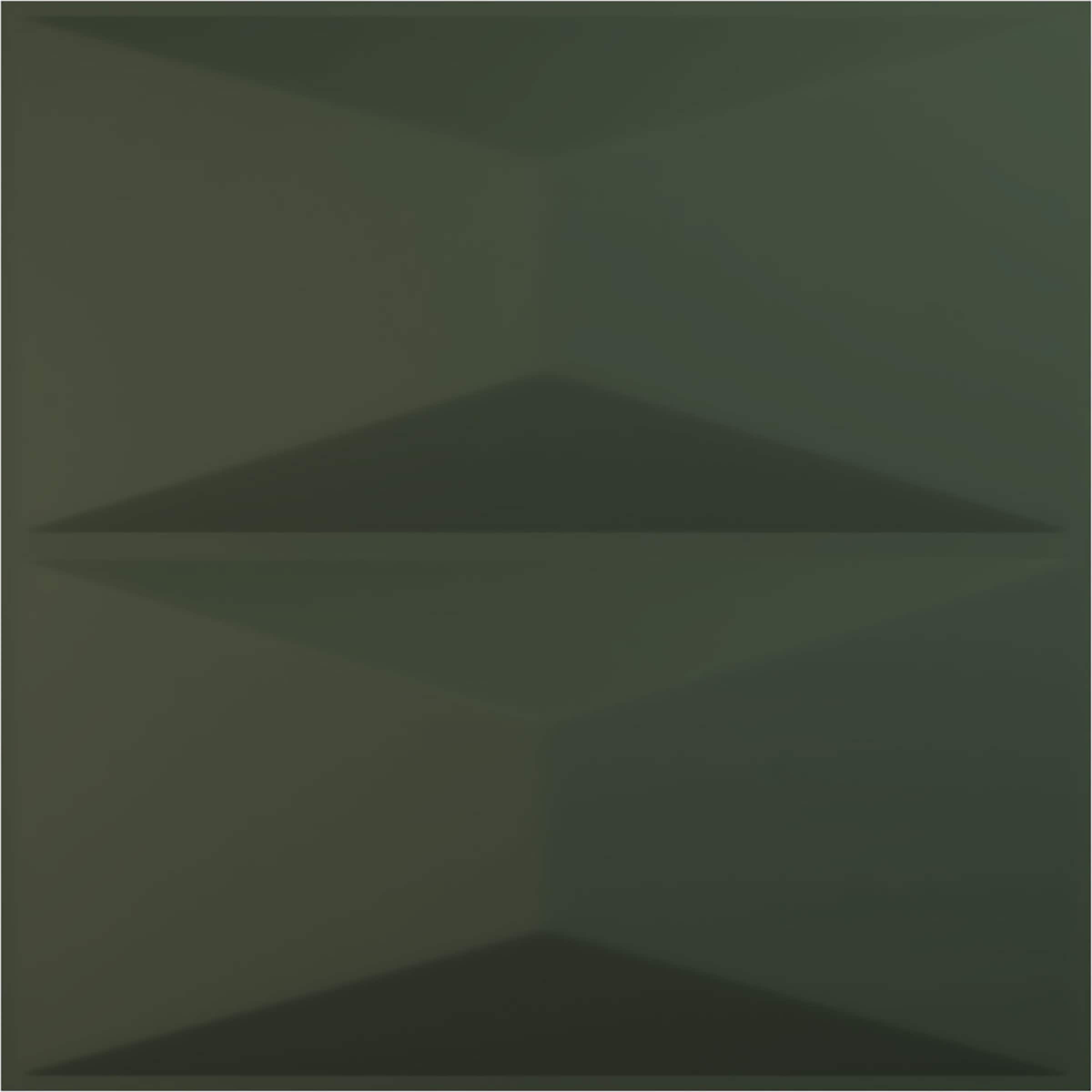 Ekena Millwork WP20X20ABGHC-CASE-12 19-5/8-in x 19-5/8-in Embossed Paintable/Stainable Green PVC Wall Panel ( 12 -Pack, Covers