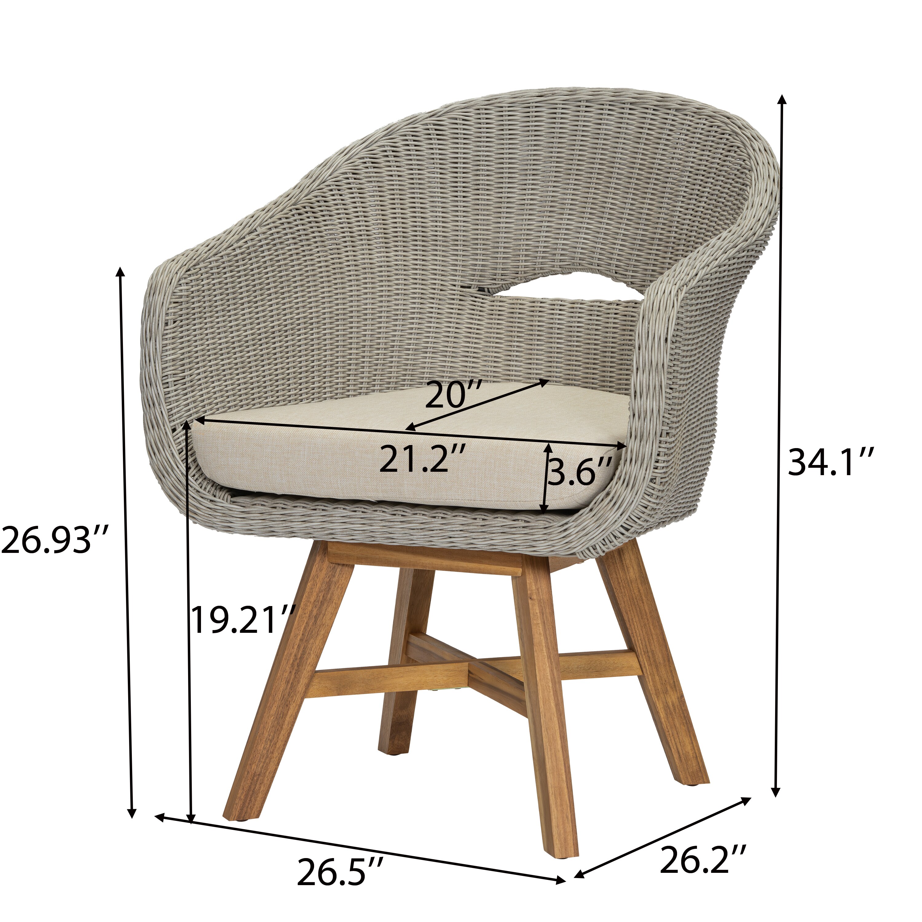 Christopher Knight Home 330321 Patio-Chairs - View #11