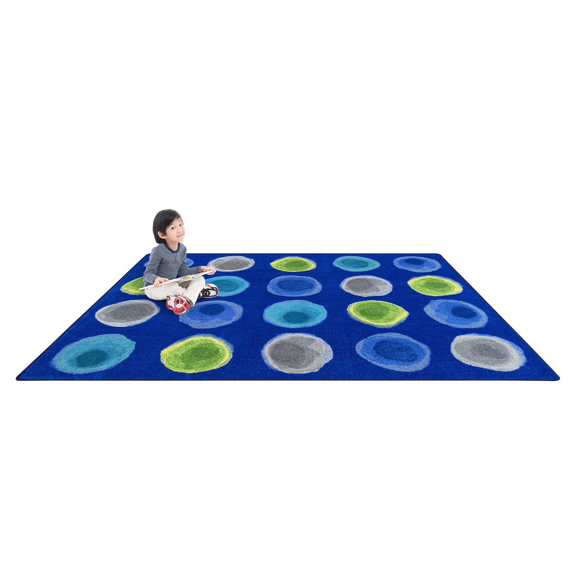 Joy Carpets Kid Essentials 8 X 11 (ft) Indoor Area Rug 2143C-02 at ...