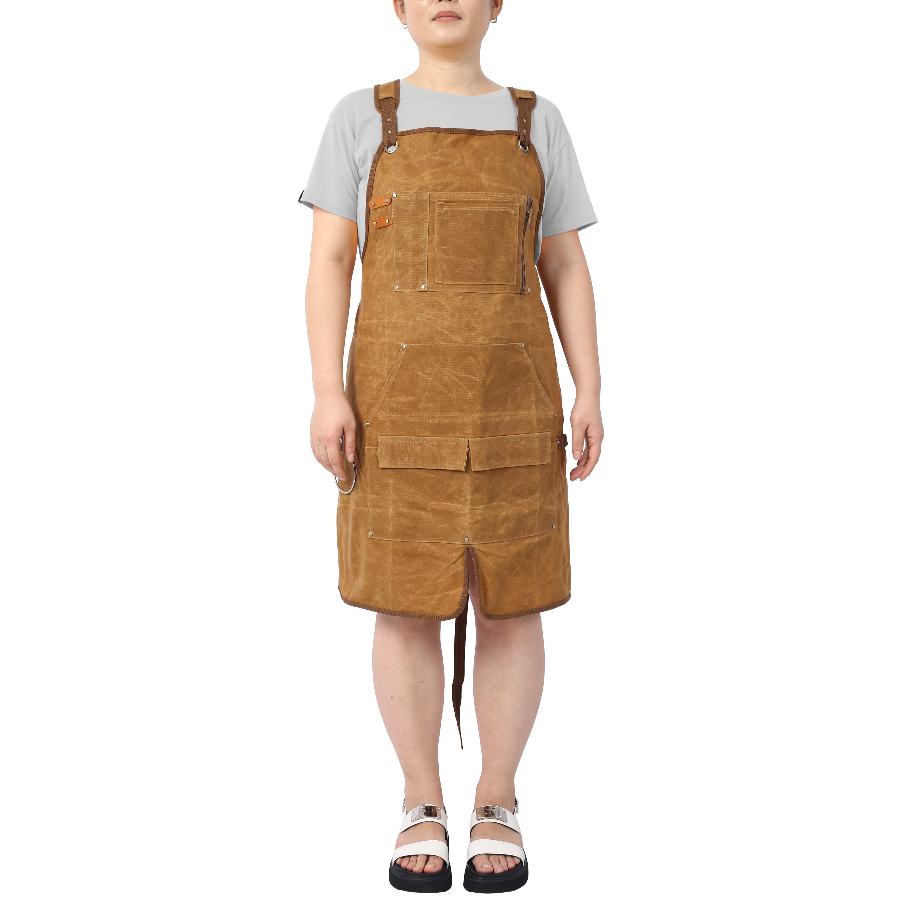 Wildaven PLW465P181587 Carpenter Canvas Tool apron