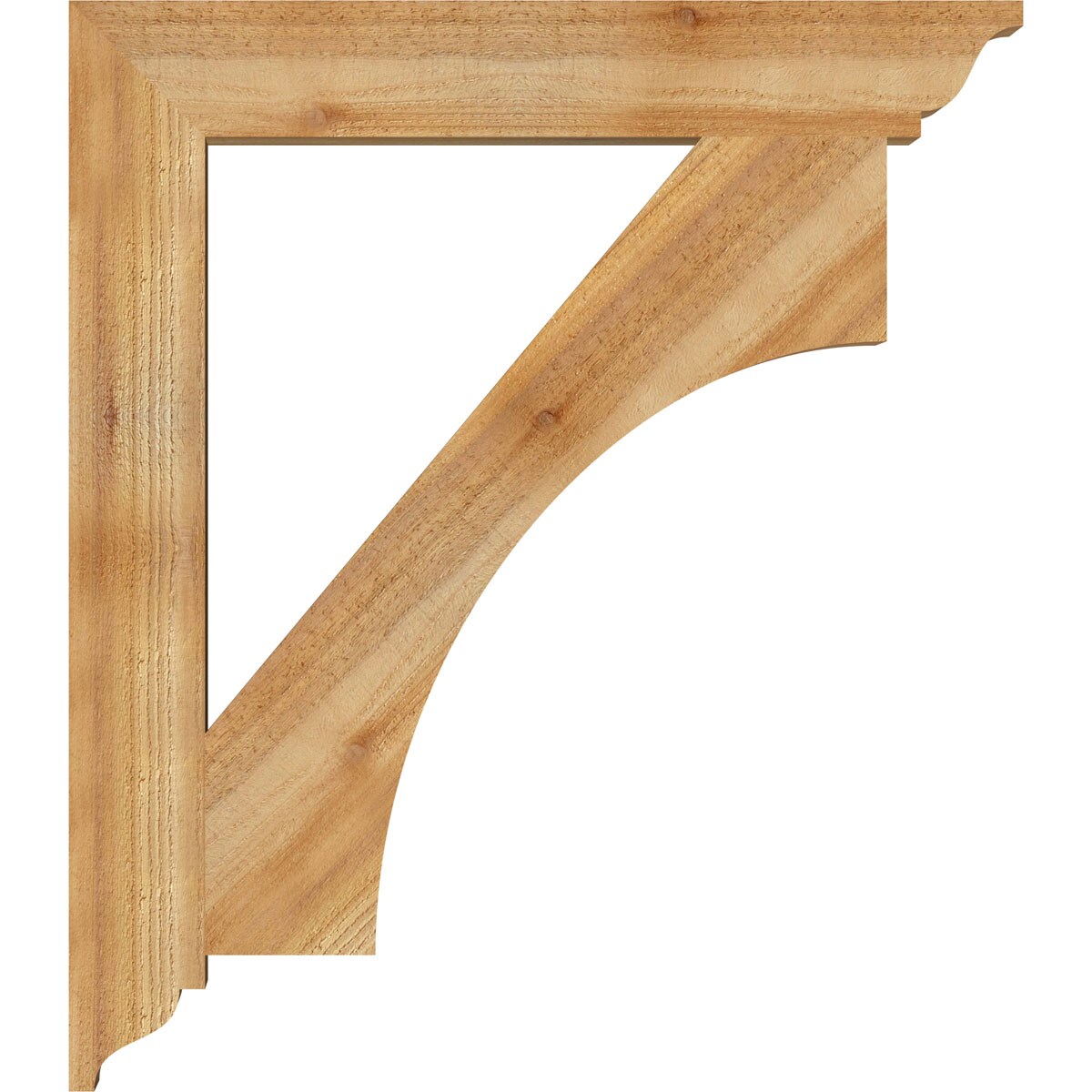 Ekena Millwork BKT04X28X32WTL01RWR Exterior-Brackets-Braces - View #3
