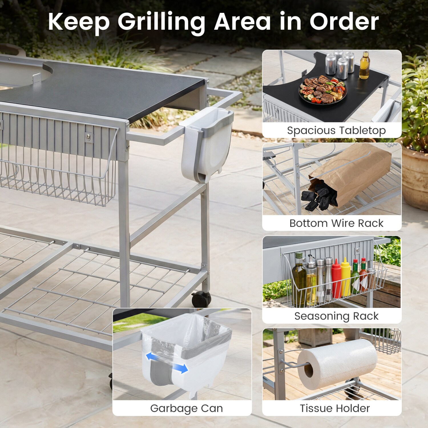 Slickblue D-CO-KD49321PN Tabletop-Grills - View #6