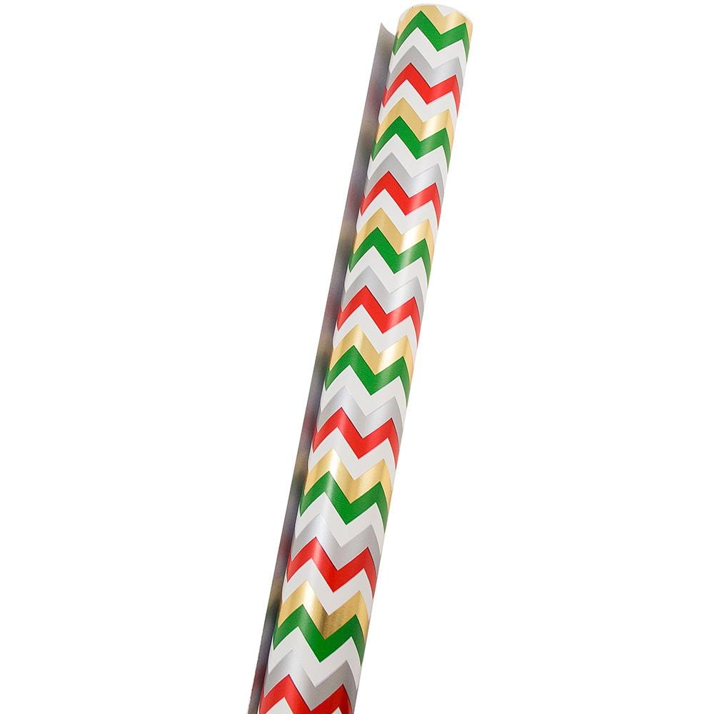 JAM Paper 165532237 2.5-Feet x 10-Feet Christmas Wrapping Paper