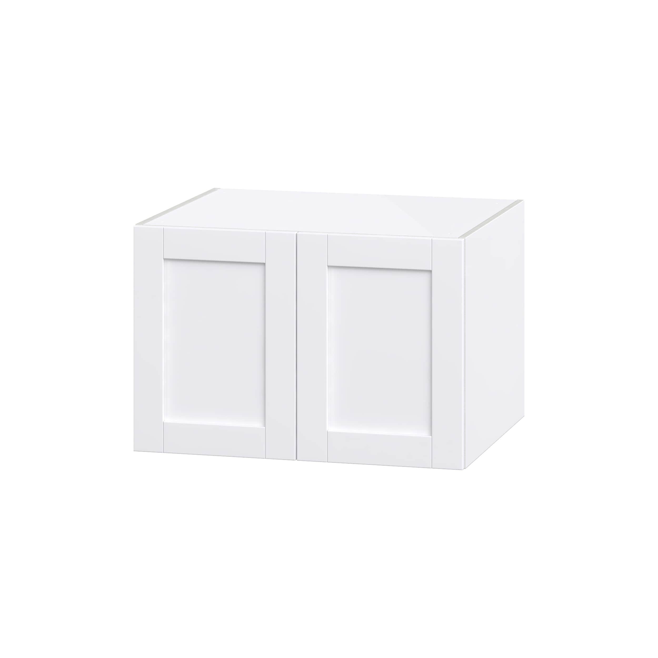 Hugo&Borg Rosemont 30-in W x 20-in H x 14-in D Glacier White Wall Fully Assembled Cabinet (Flat Panel Shaker Door Style)