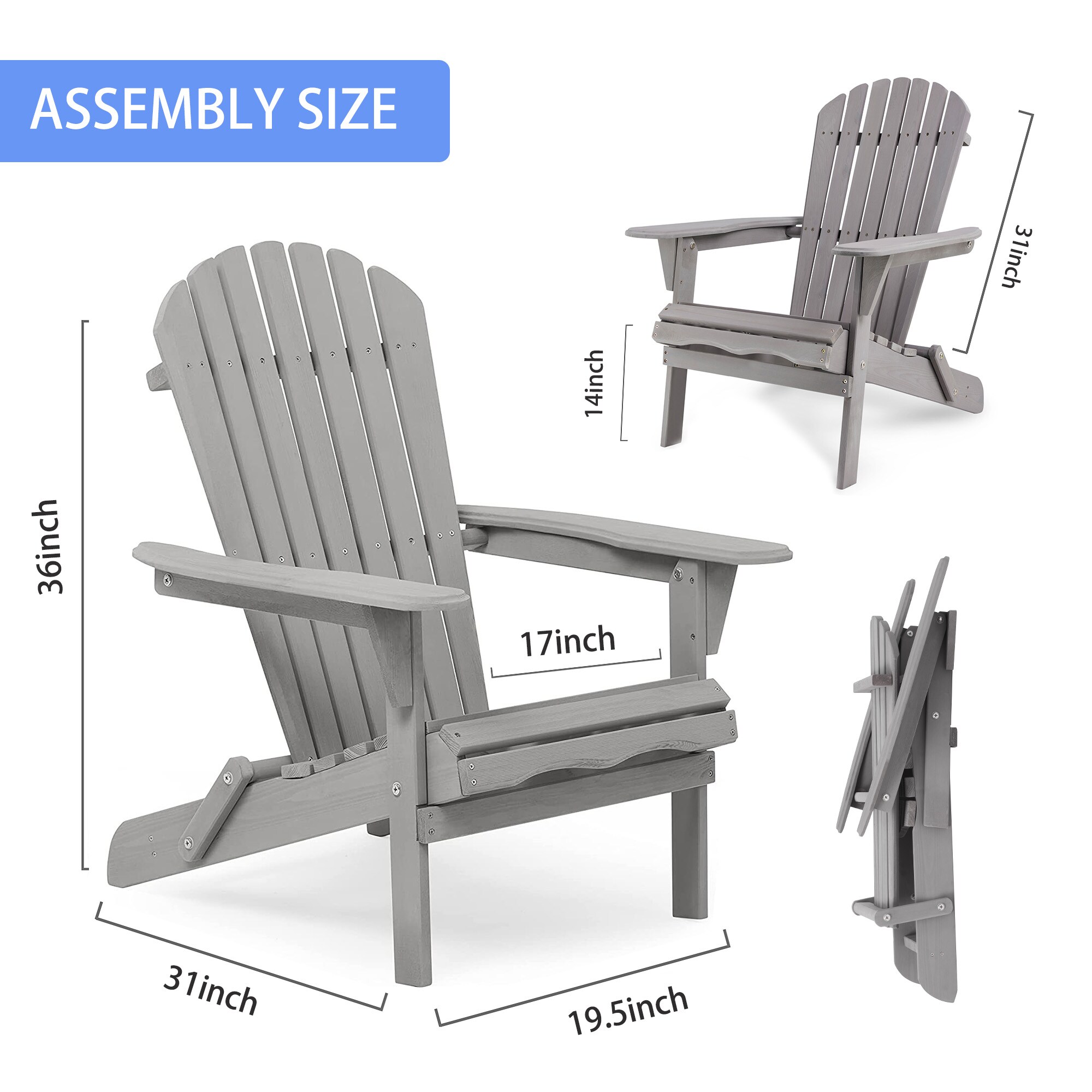 Tinyhomie LW-WEM-2789 Patio-Chairs - View #3