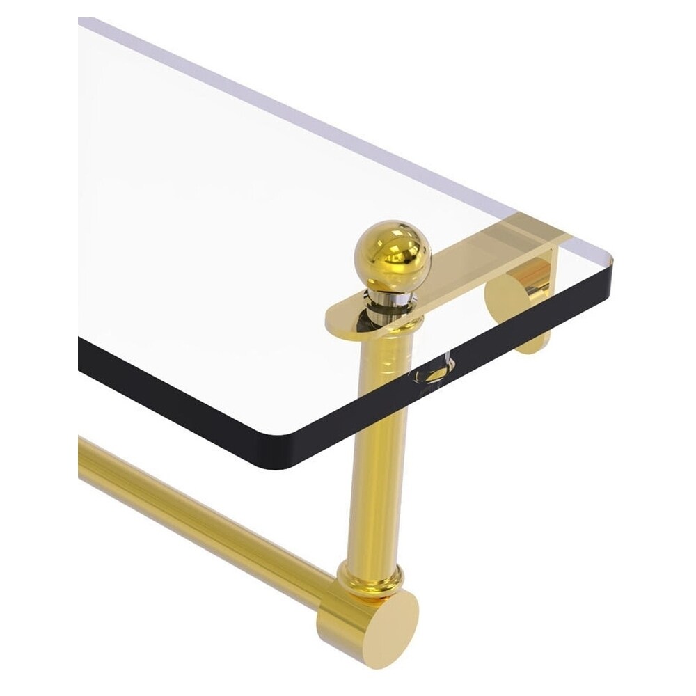 Allied Brass PR-1/22TB-PB Bathroom-Shelves - View #2