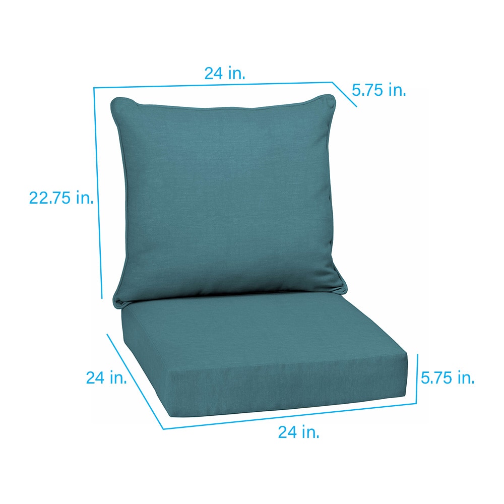 High Rebound Foam Back Dining Chair Cushion Pad Patio Seat Indoor