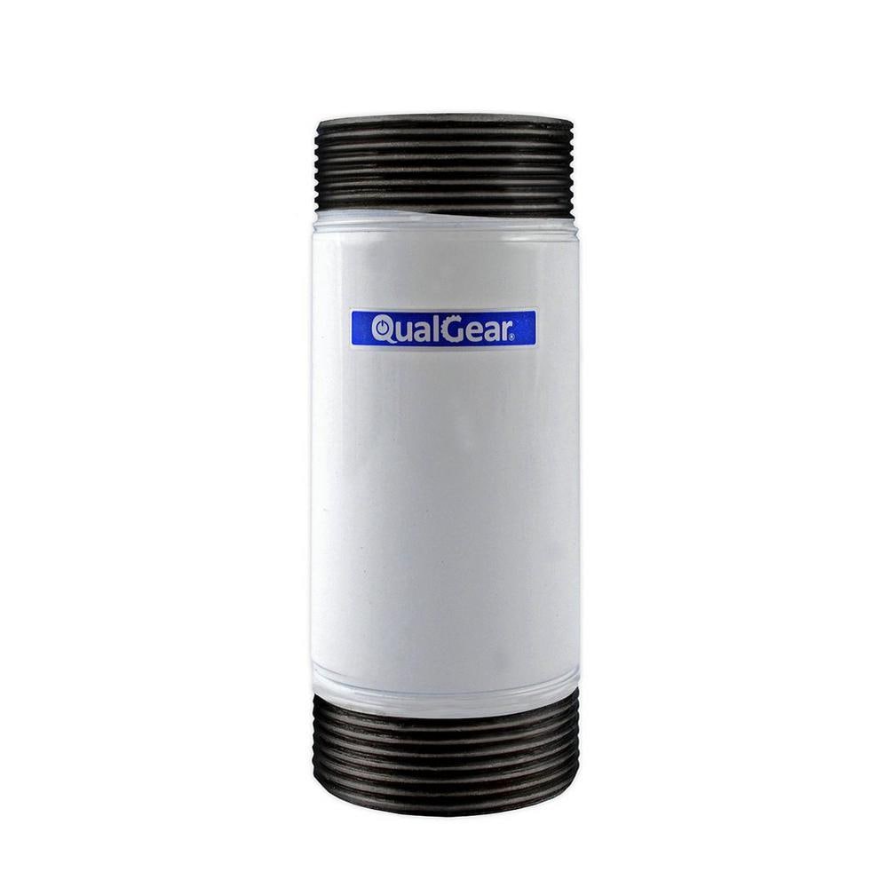 QualGear QG-PRO-PM-3IN-W Pro-Av 1.5-in NPT Threaded Pipe, 3-in Length, White