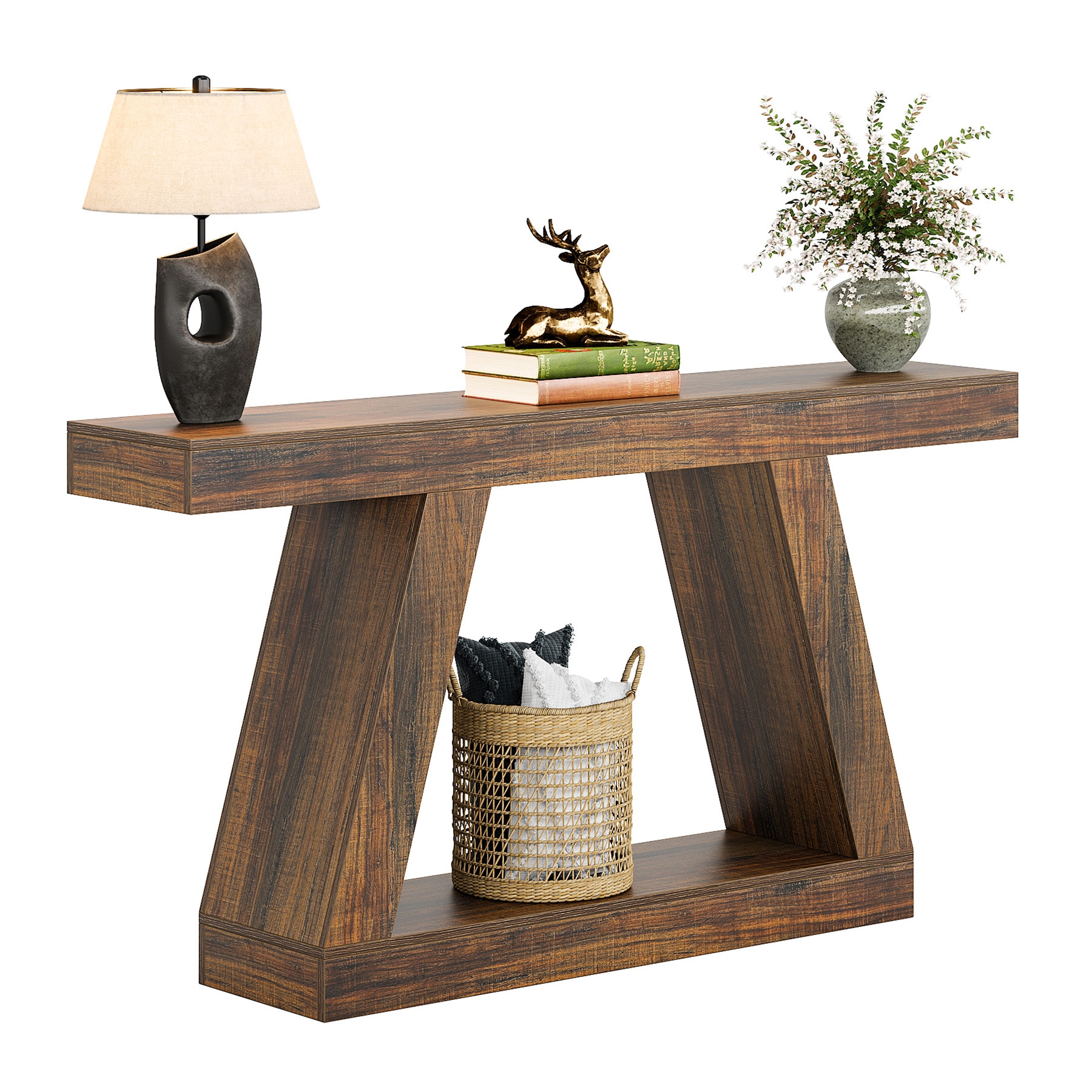 Tribesigns LWFD-NY250 Console table Farmhouse Finished Console table