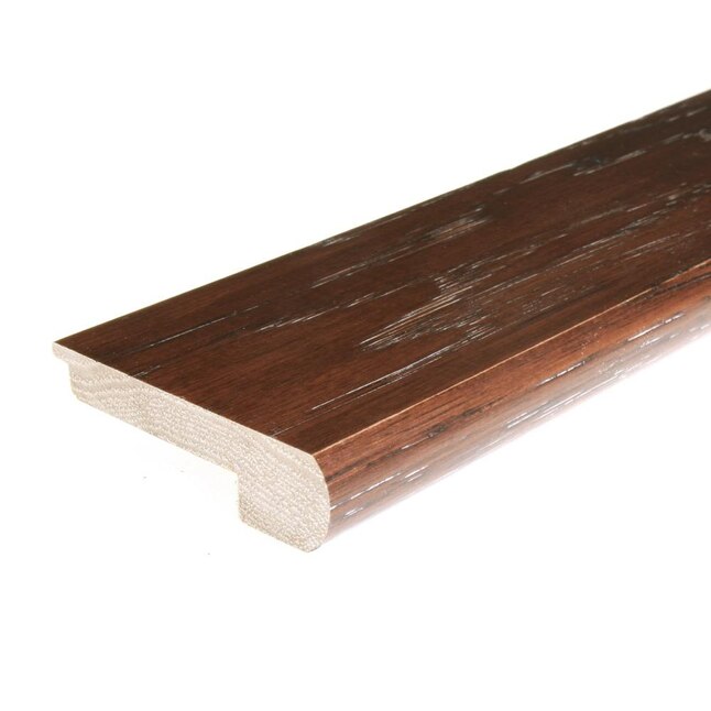 Flexco Solid Wood Stair Nose 2.75-in x 78-in Homestead Prefinished Hickory Stair Nosing Flexco Solid Wood Stair Nose 2.75-in x 78-in Homestead Prefinished Hickory Stair Nosing