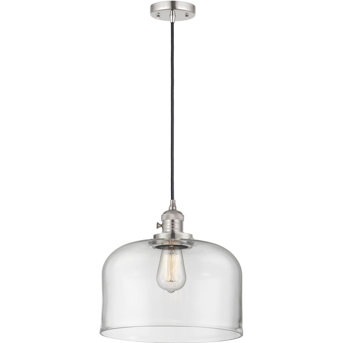 Innovations Lighting 2344367 201CSW-PN-G72-L-LED Franklin Restoration Bell Mini Pendant