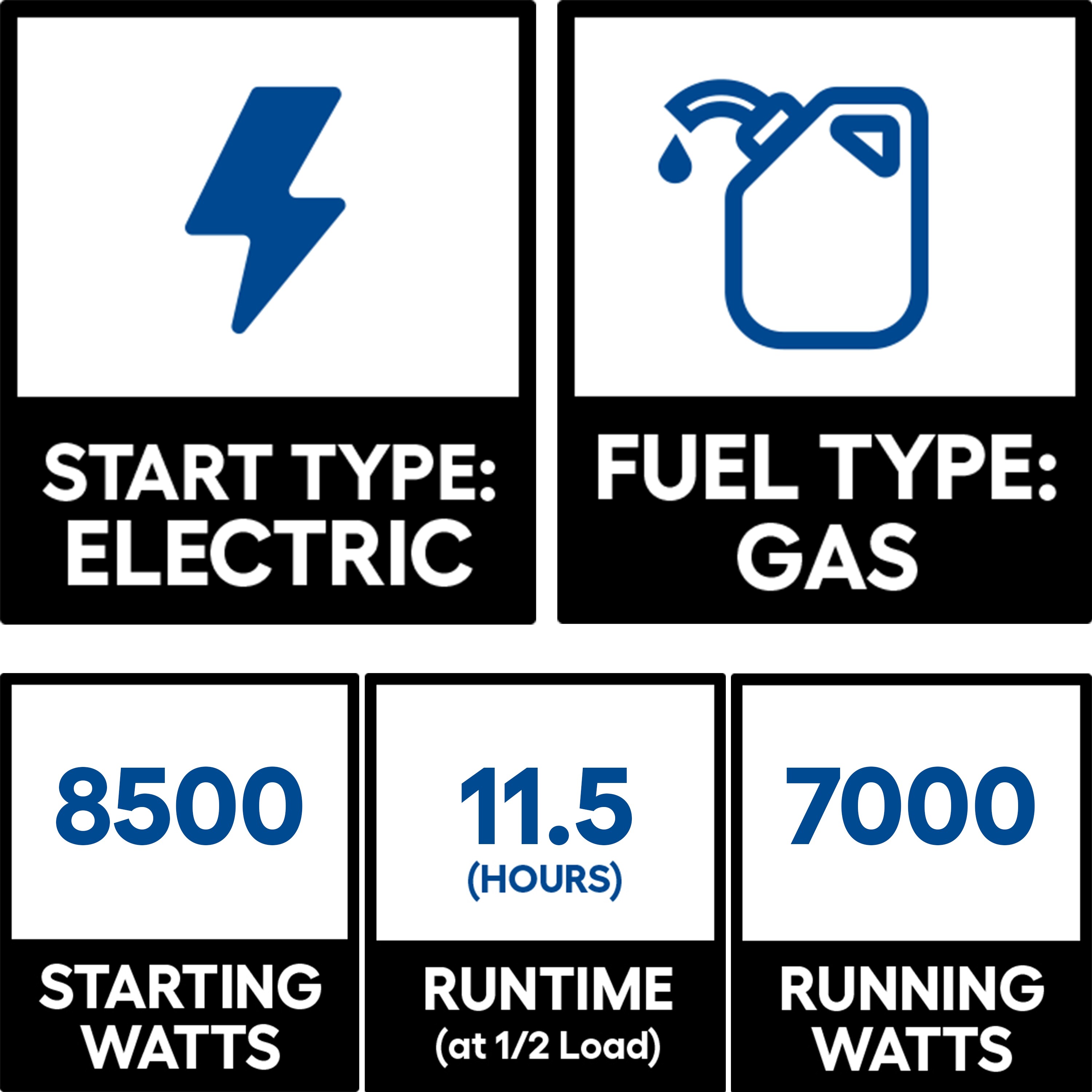 DuroMax XP8500E Portable-Generators - View #2