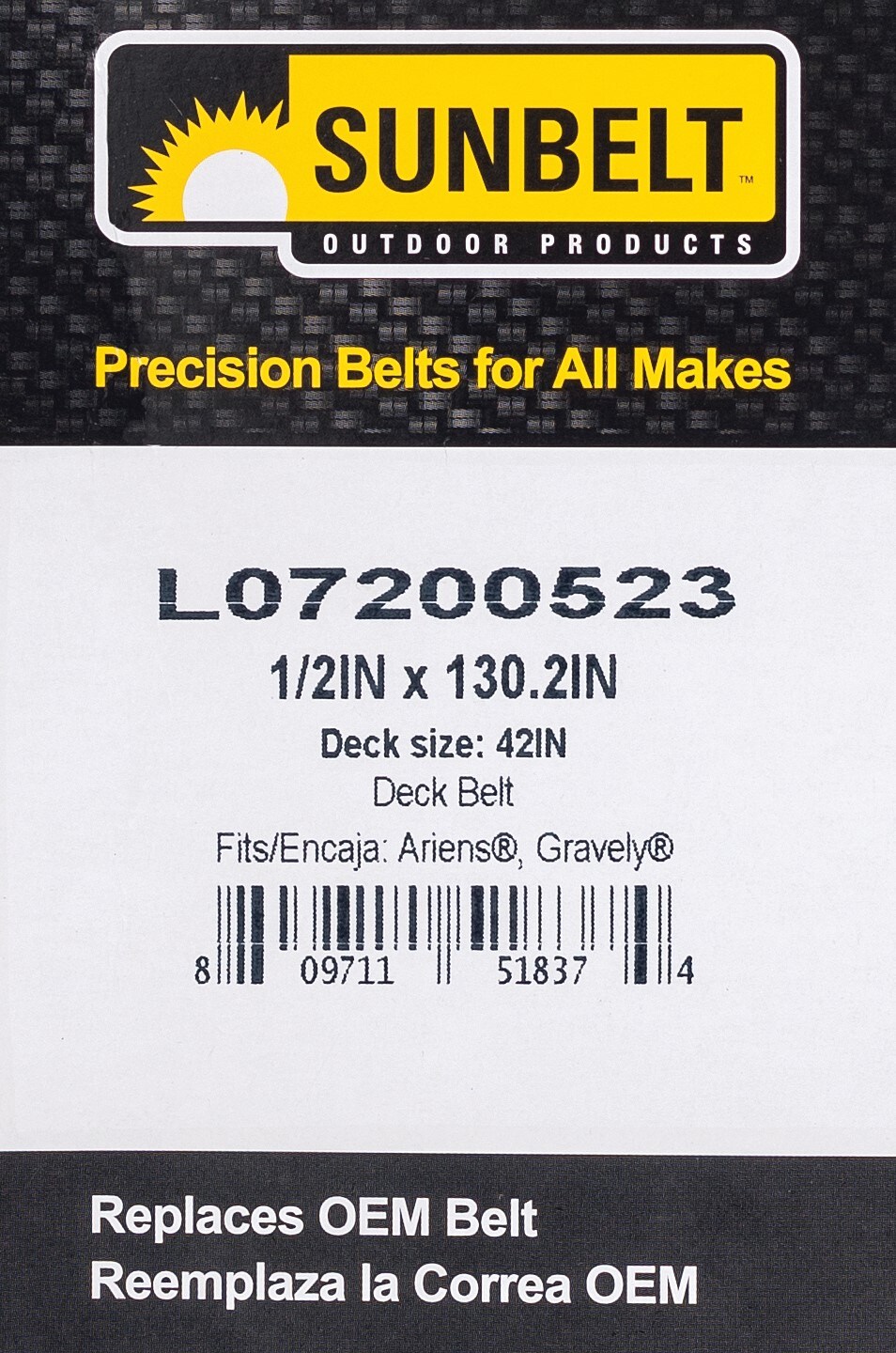 Sunbelt L07200523 Riding-Mower-Belts - View #5