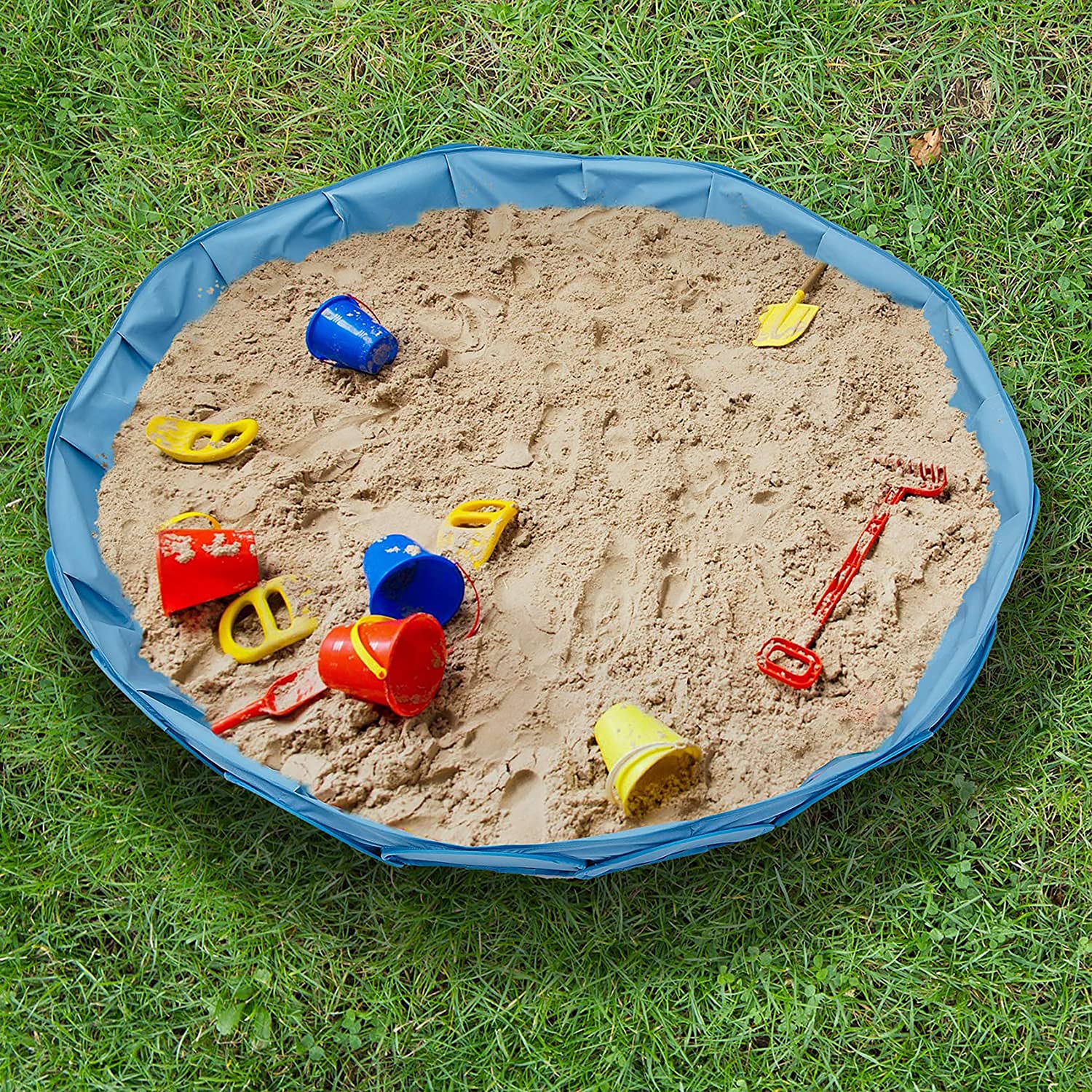 70CM SQUARE MIXING SPOT TRAY KIDS CHILDREN SAND TOY WATER POOL PAINT  BUILDERS