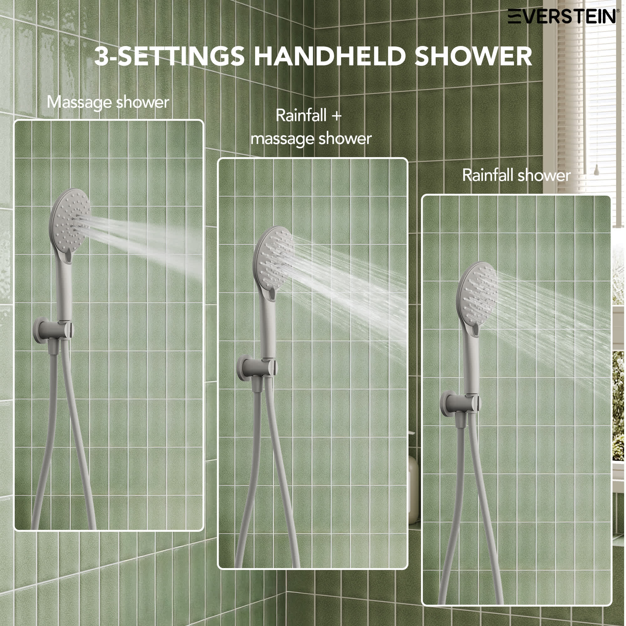 EVERSTEIN SFS-1076-NK9 Showerhead-Bar-Panels - View #10
