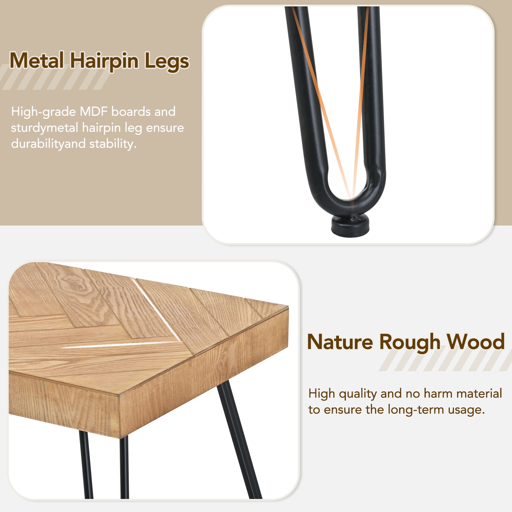 ModernLuxe WF190111AAL Coffee-Tables - View #3
