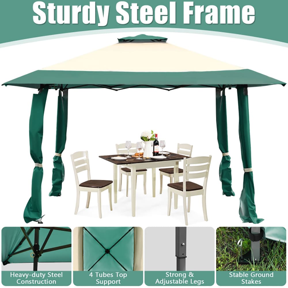 CASAINC WF-W41917535 Wood-Resin-Gazebos - View #4