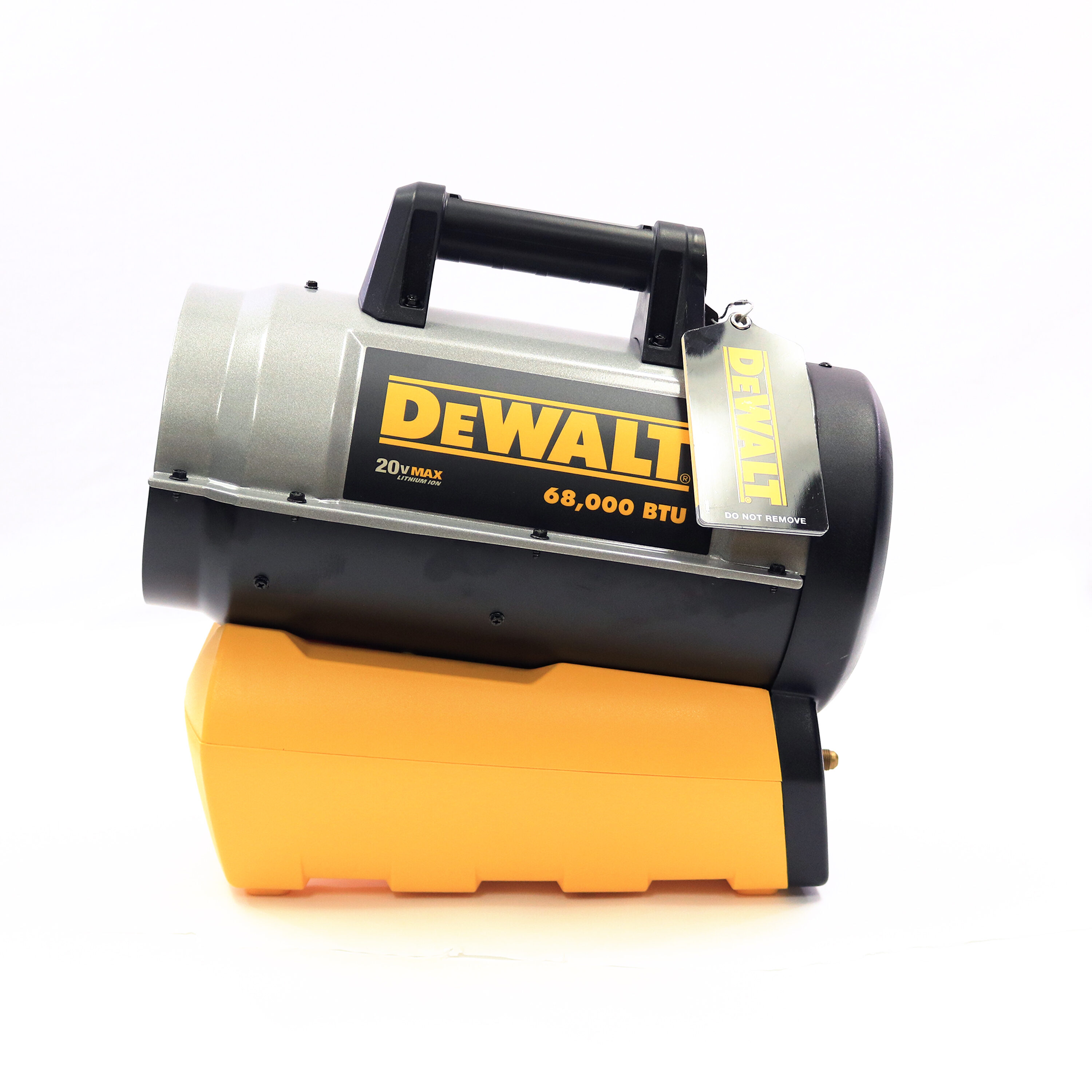 DEWALT Quiet Burner Technology Forced Air Propane Heater 68000 BTU