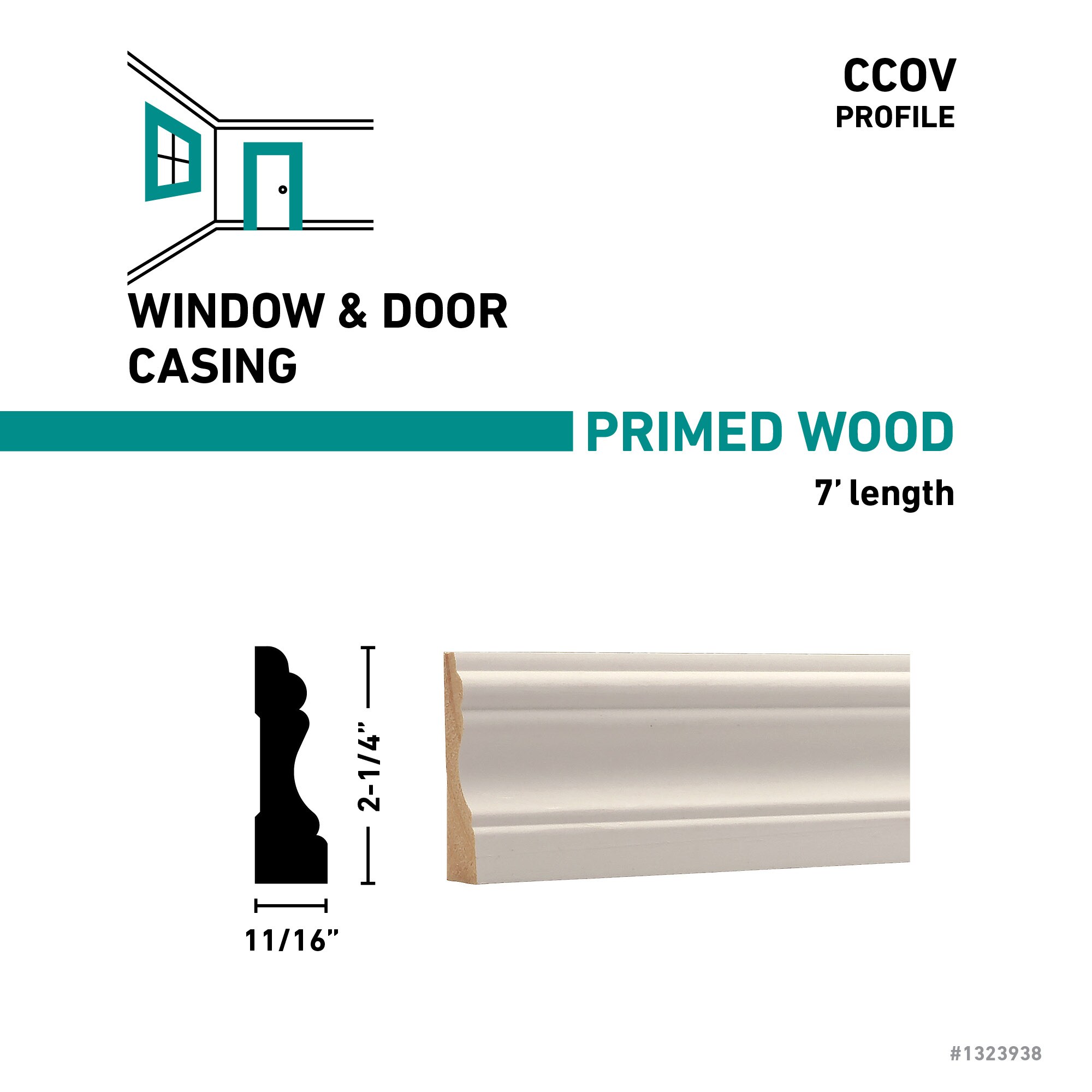 RELIABILT CCOVE70FJPMD Window-Door-Casings - View #3