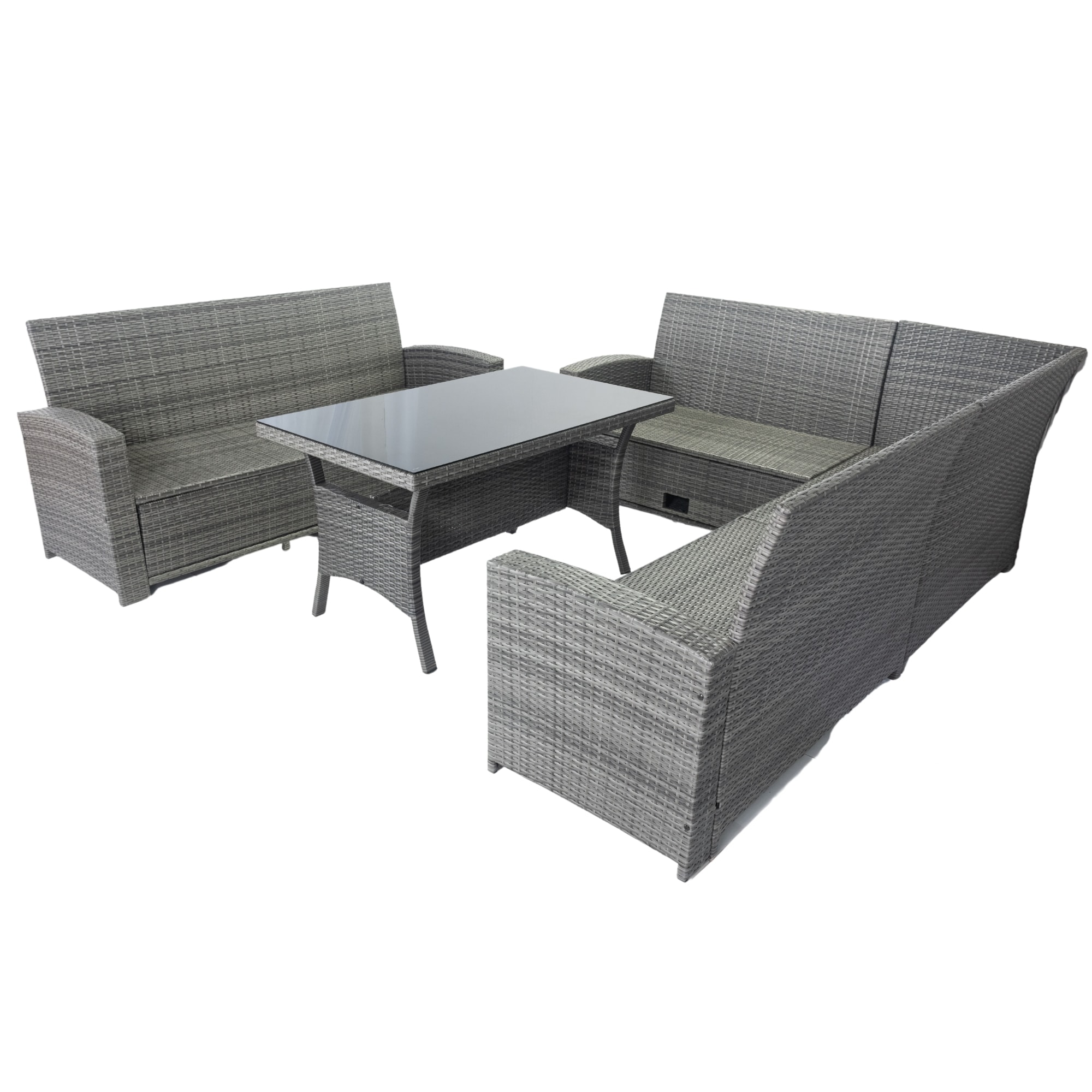 JIMSMAISON BOELEPCS03GR Patio-Conversation-Sets - View #7
