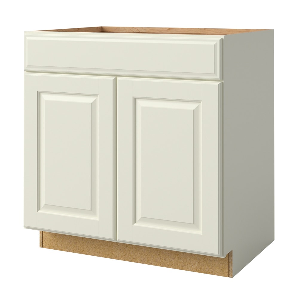 allen + roth 407PH Pattingham 33-in W x 34.5-in H x 24-in D Harbor Base Fully assembled Cabinet (Raised Panel Slab)