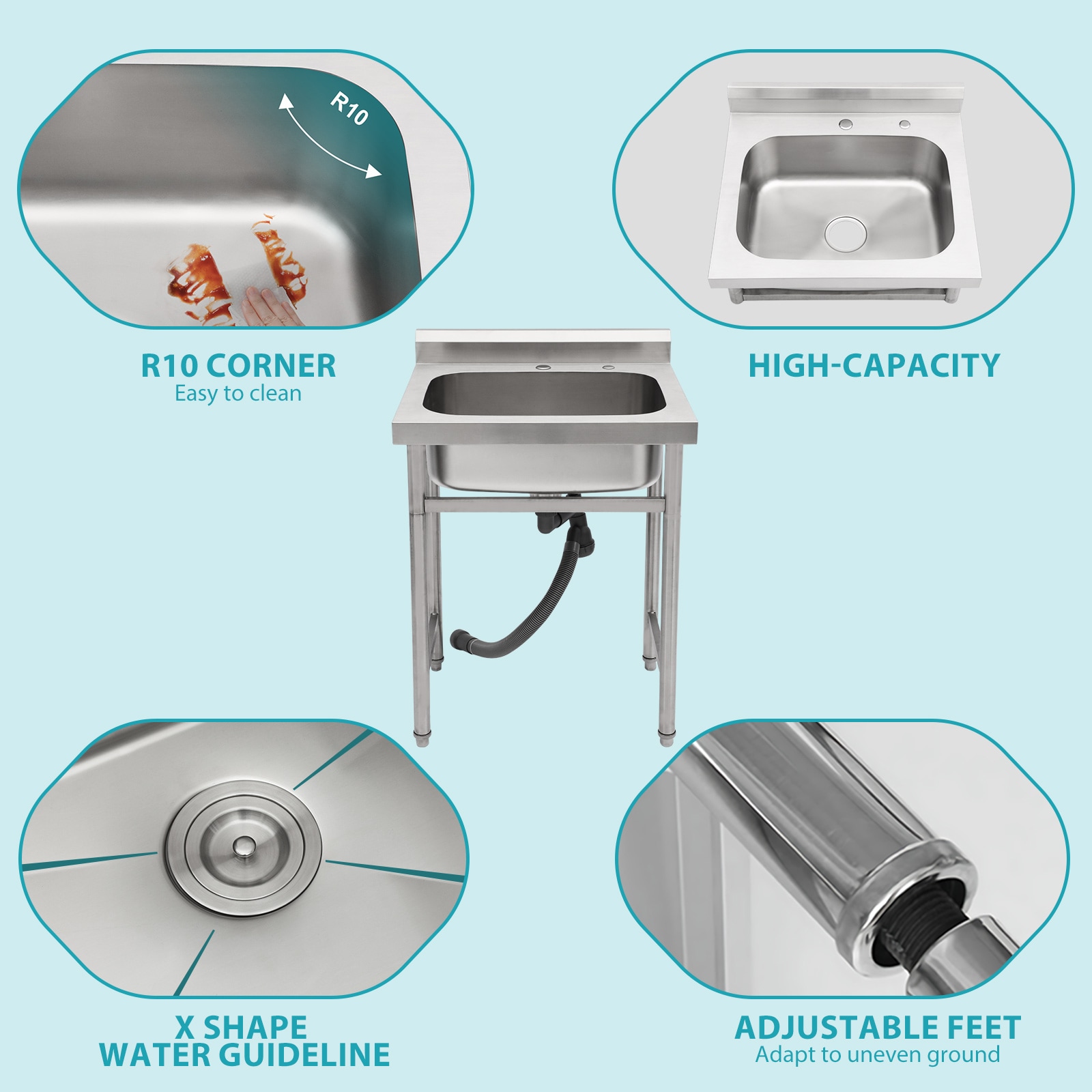 Vanityfus VF-LD-15520 Kitchen-Sinks - View #5