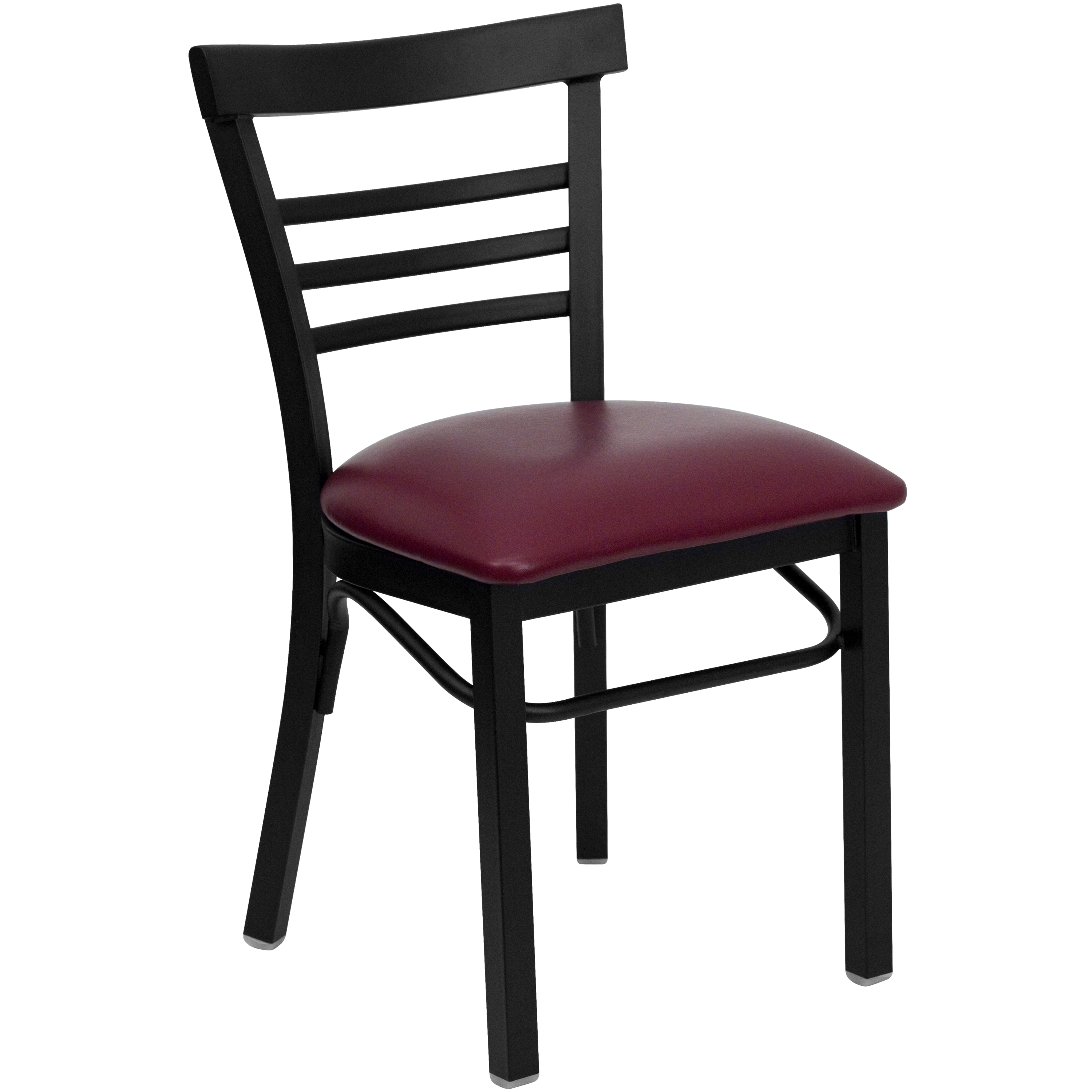 Flash Furniture 847254000826 Contemporary/Modern Vinyl Upholstered Dining Side Chair (Metal Frame)