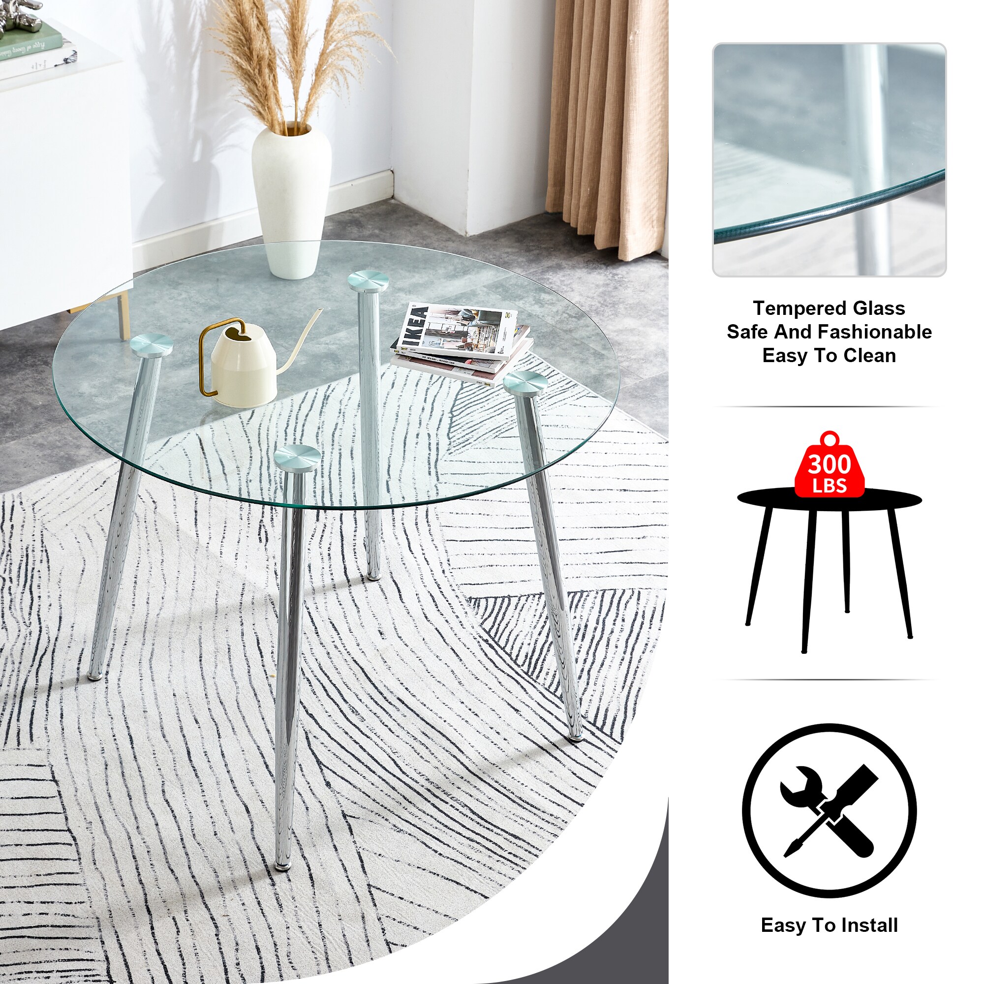 LOVMOR SF-WO-W1151S03787 Dining-Tables - View #6