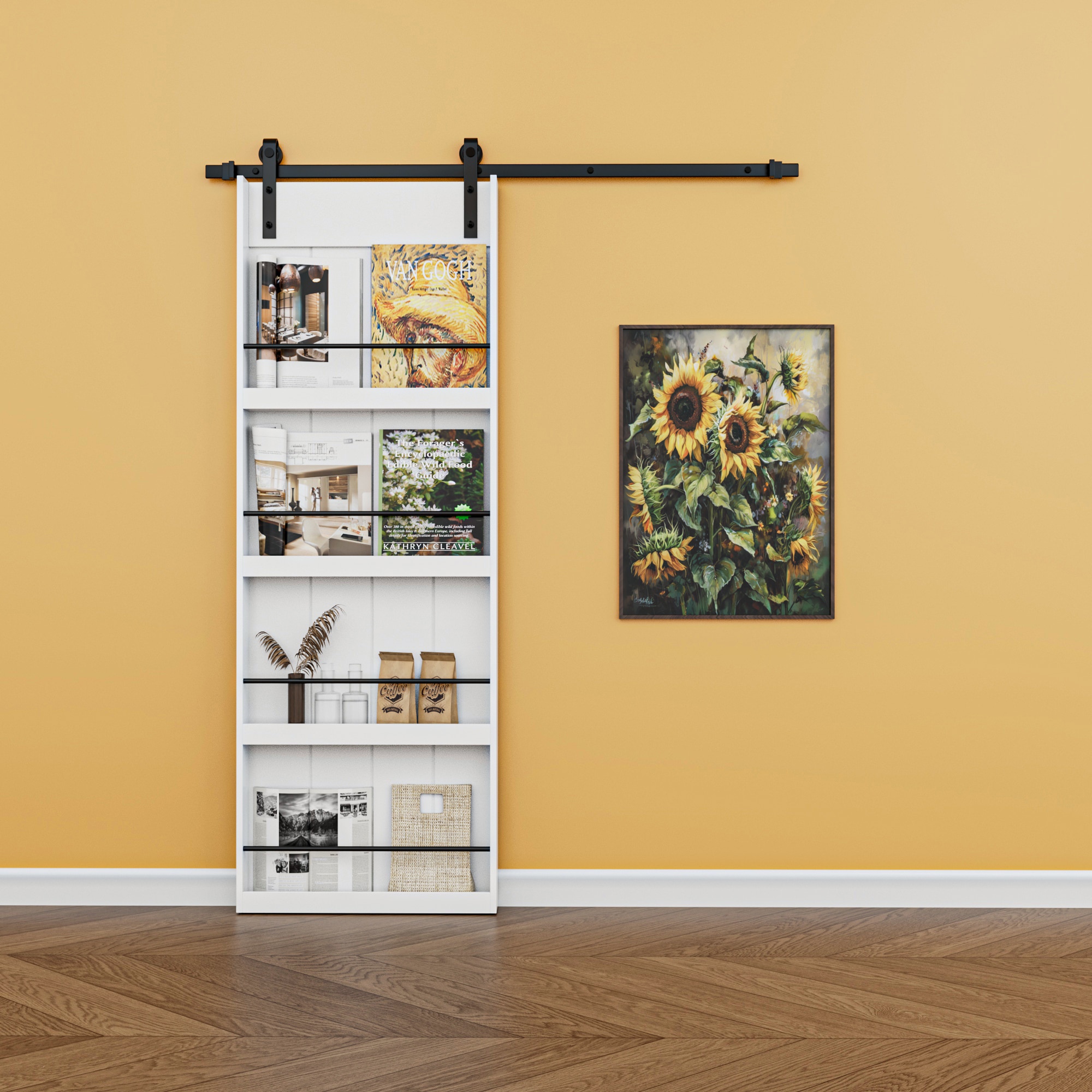 JUJUBON IN-BDWT-BD1-BS-30 Barn-Doors - View #2