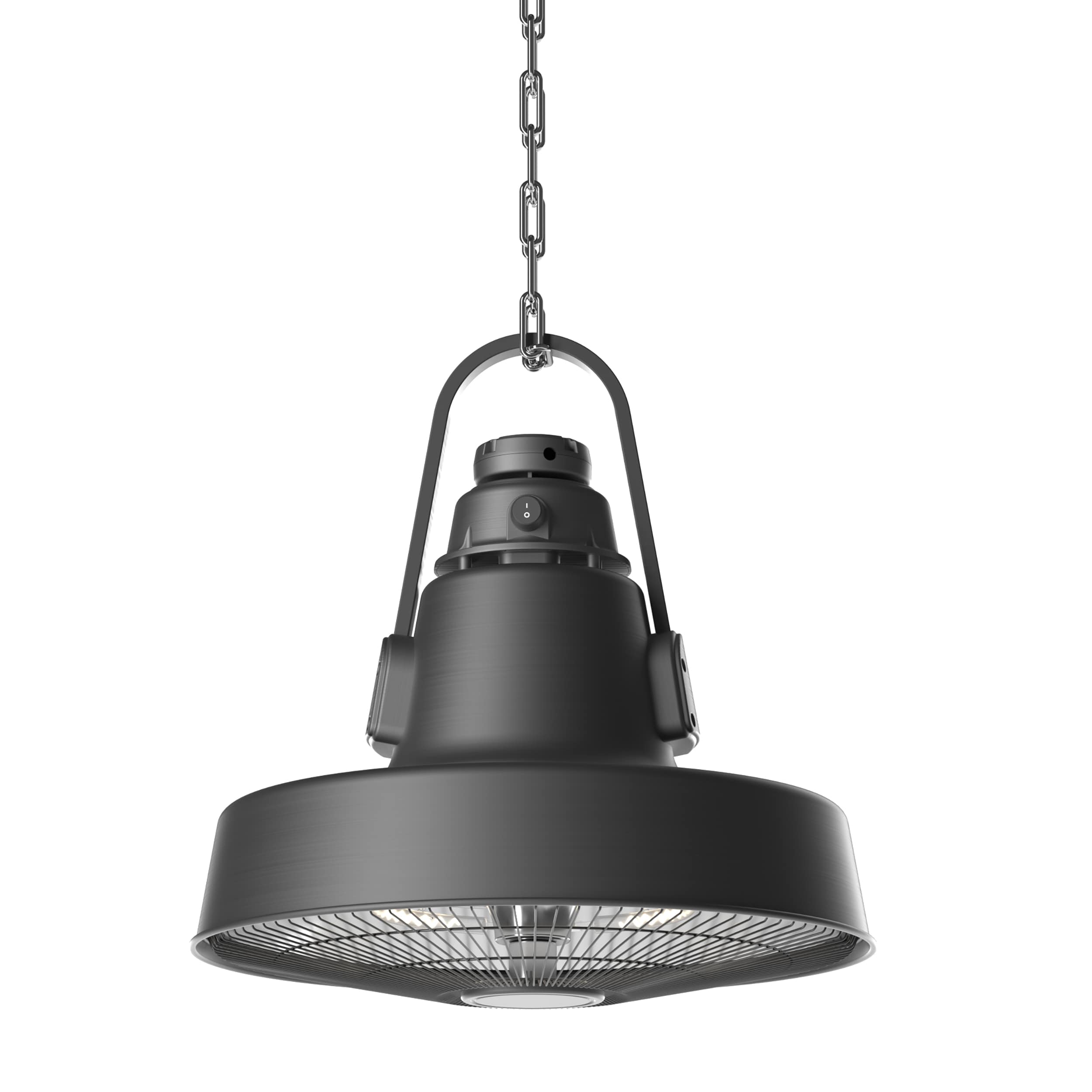 Deko Living COH40006 120 -Volt Black Steel Electric Patio Heater