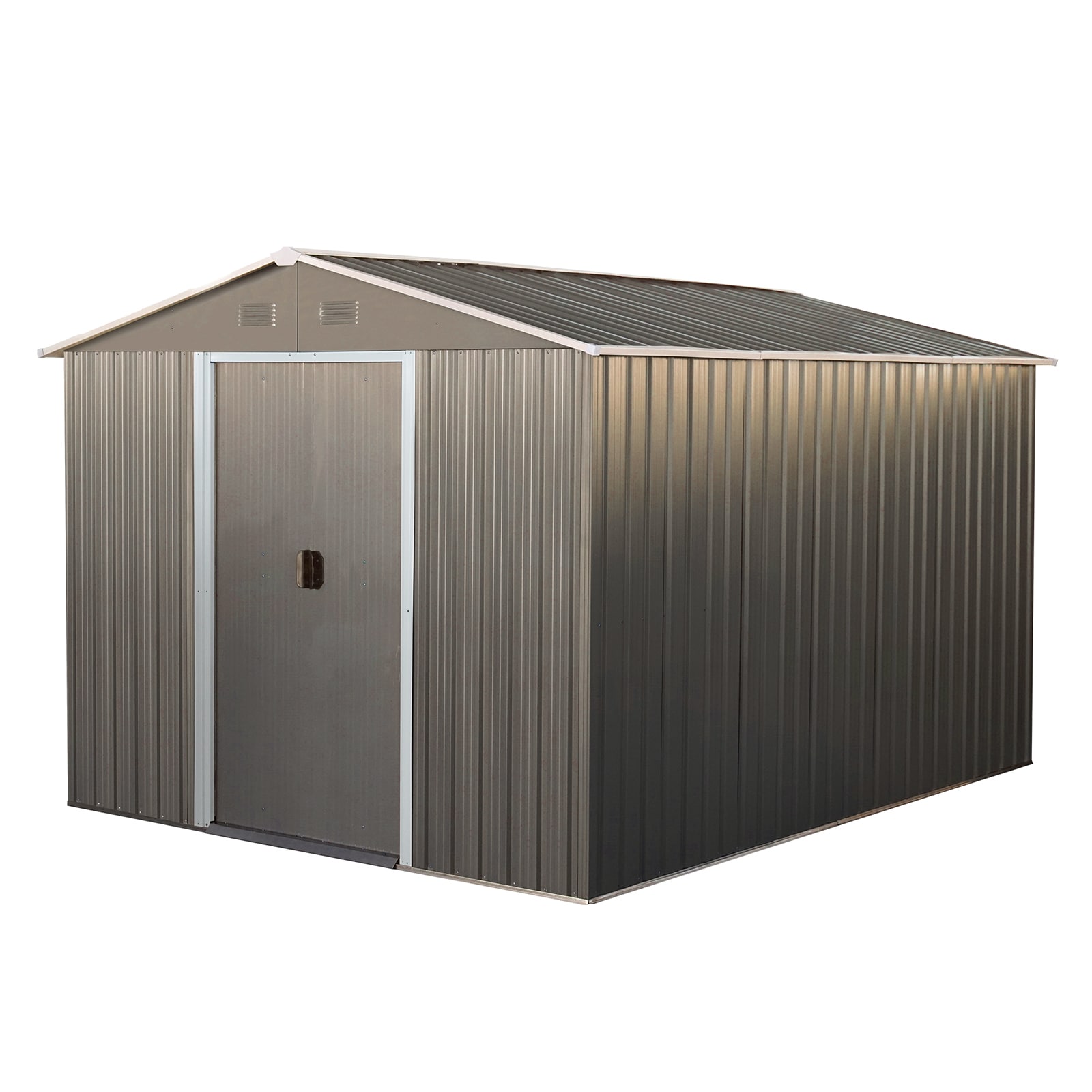 Kahomvis WWC-QP211-13 10-Feet x 8-Feet Galvanized steel Storage Shed