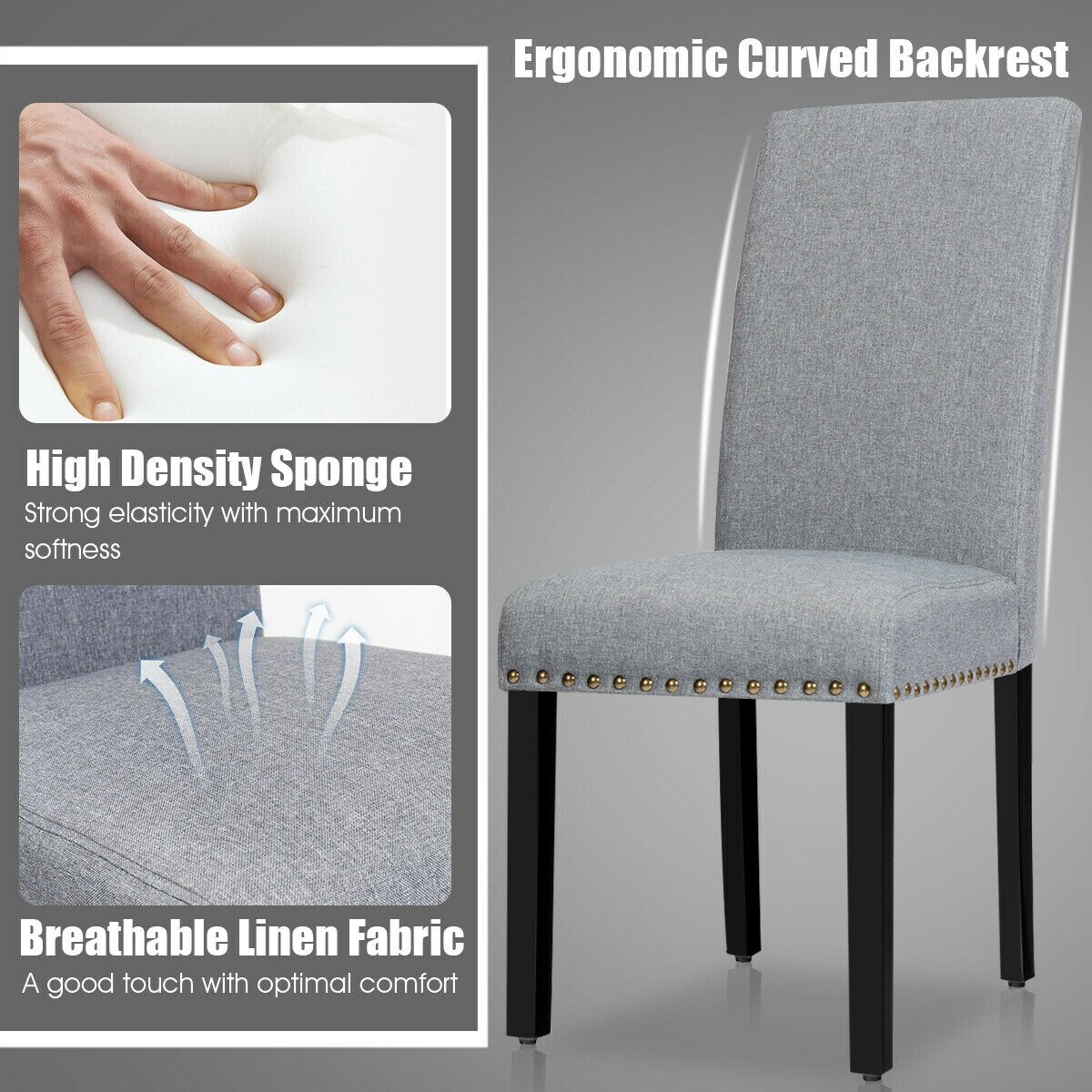 WELLFOR HW-HWY2-65395SL Dining-Chairs - View #4