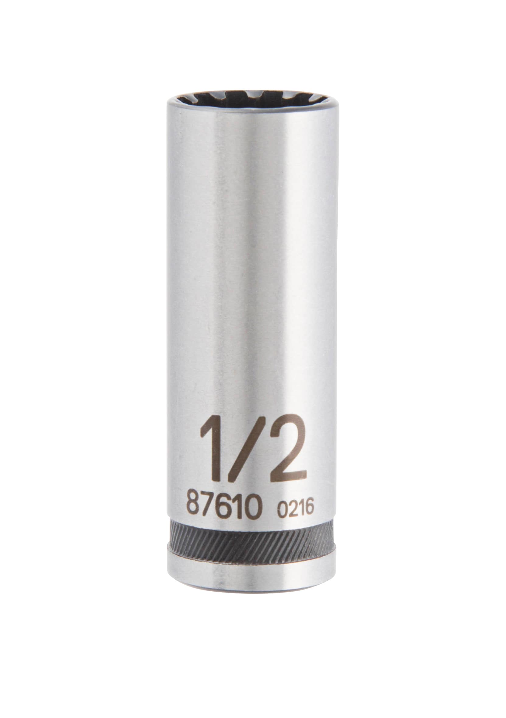 Kobalt 87610 Universal 1/4-in Drive Standard (SAE) 1/2-in Deep Socket