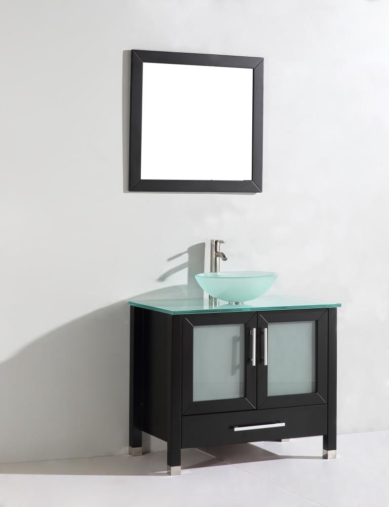 Espresso Single Sink Bathroom Vanity, Can Vanity Tops Be Painted