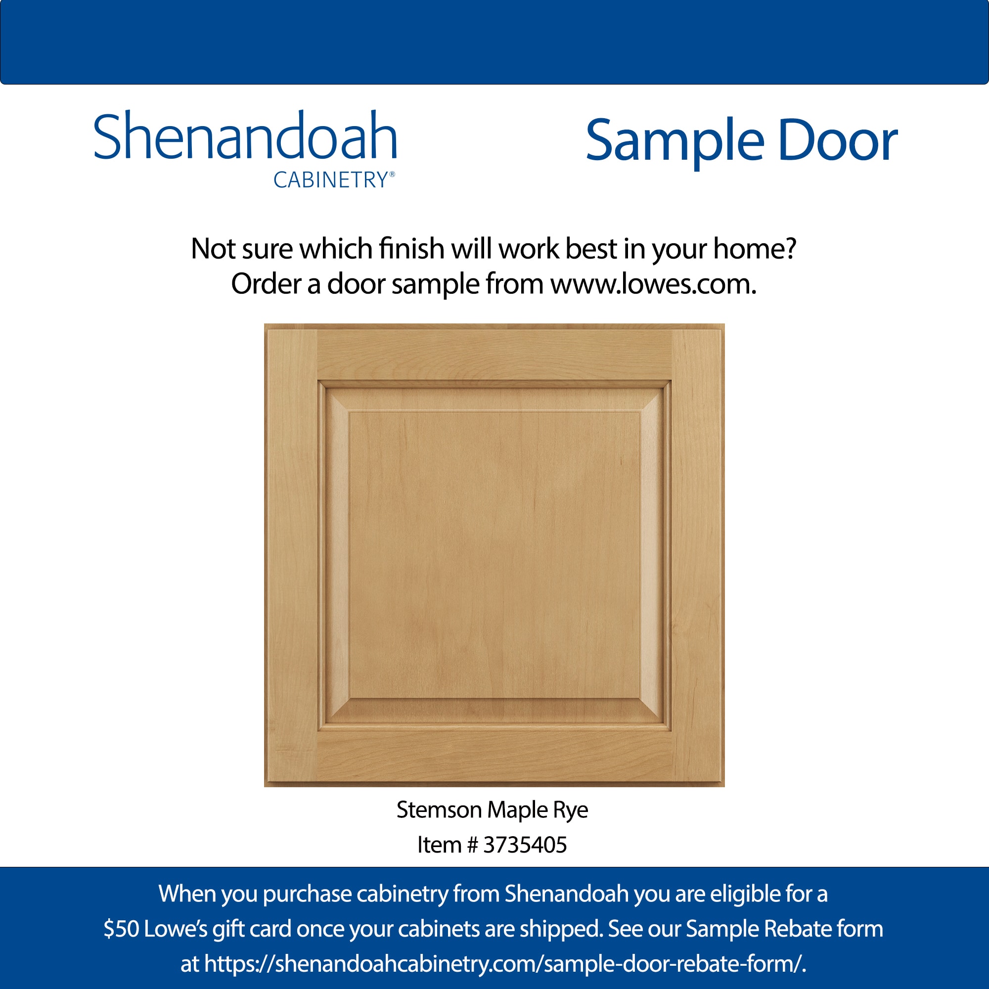 Shenandoah 97626 Cabinet-Samples - View #3