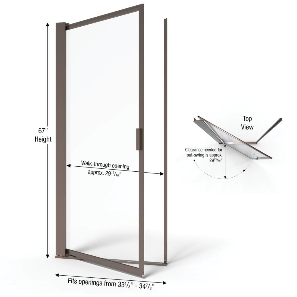Basco SOPN00A3467OBOR Shower-Doors - View #2